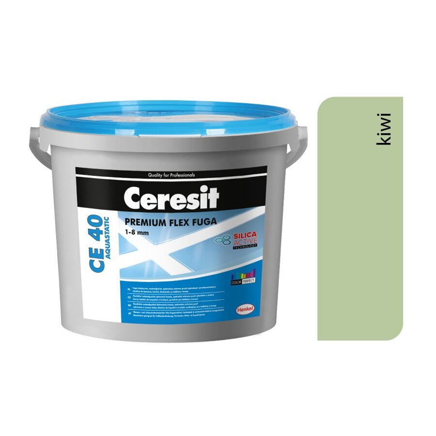 CERESIT CE 40 AQUASTATIC Flexibilní spárovací hmota 67 - Kiwi