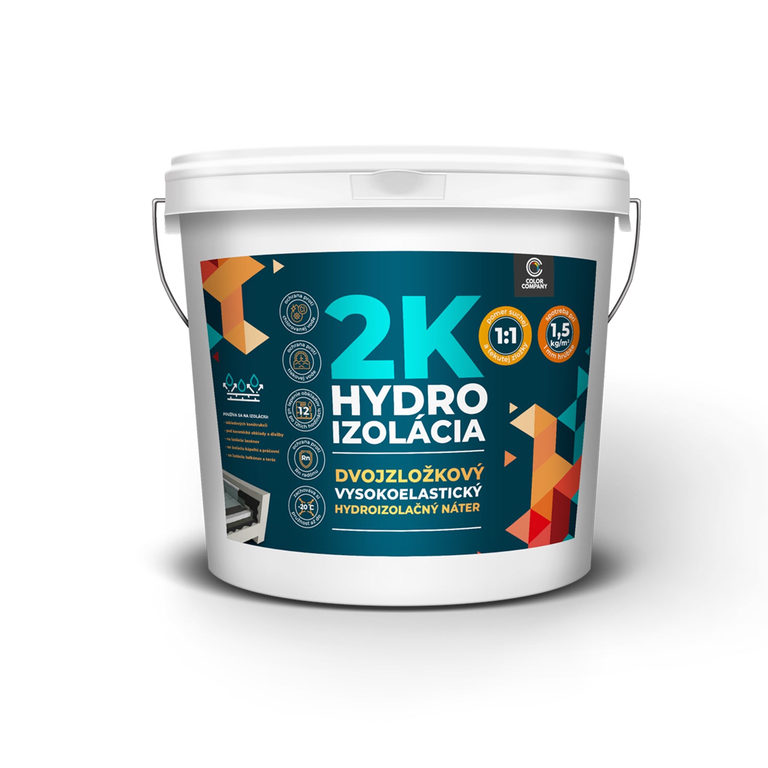 COLOR COMPANY HYDROIZOLACE 2K dvousložková 6 kg