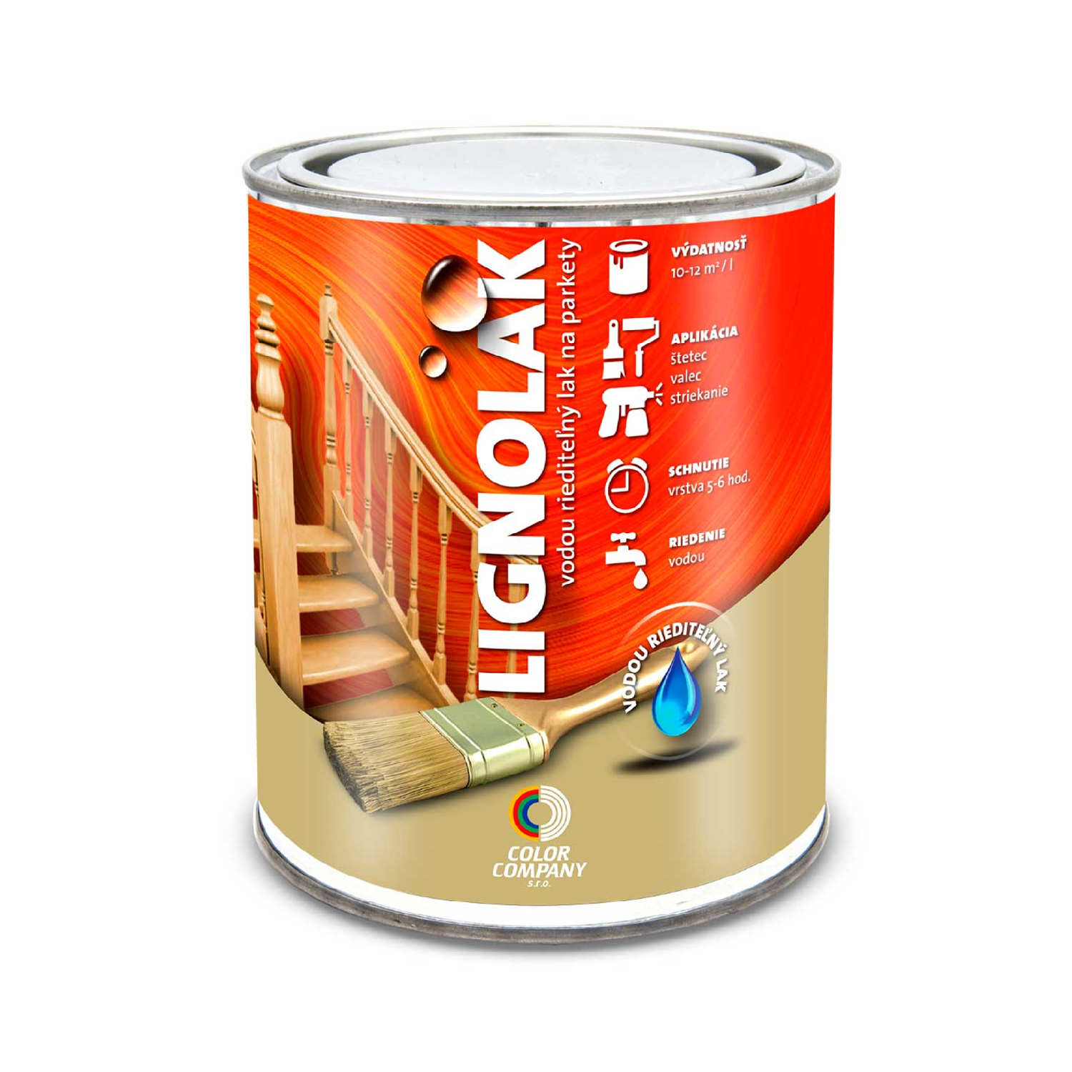 COLOR COMPANY LIGNOLAK akryl-uretanový lak na dřevo 0,7 l