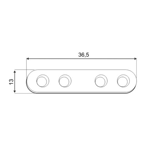 DOMAX FLW zaoblená montážní spojka