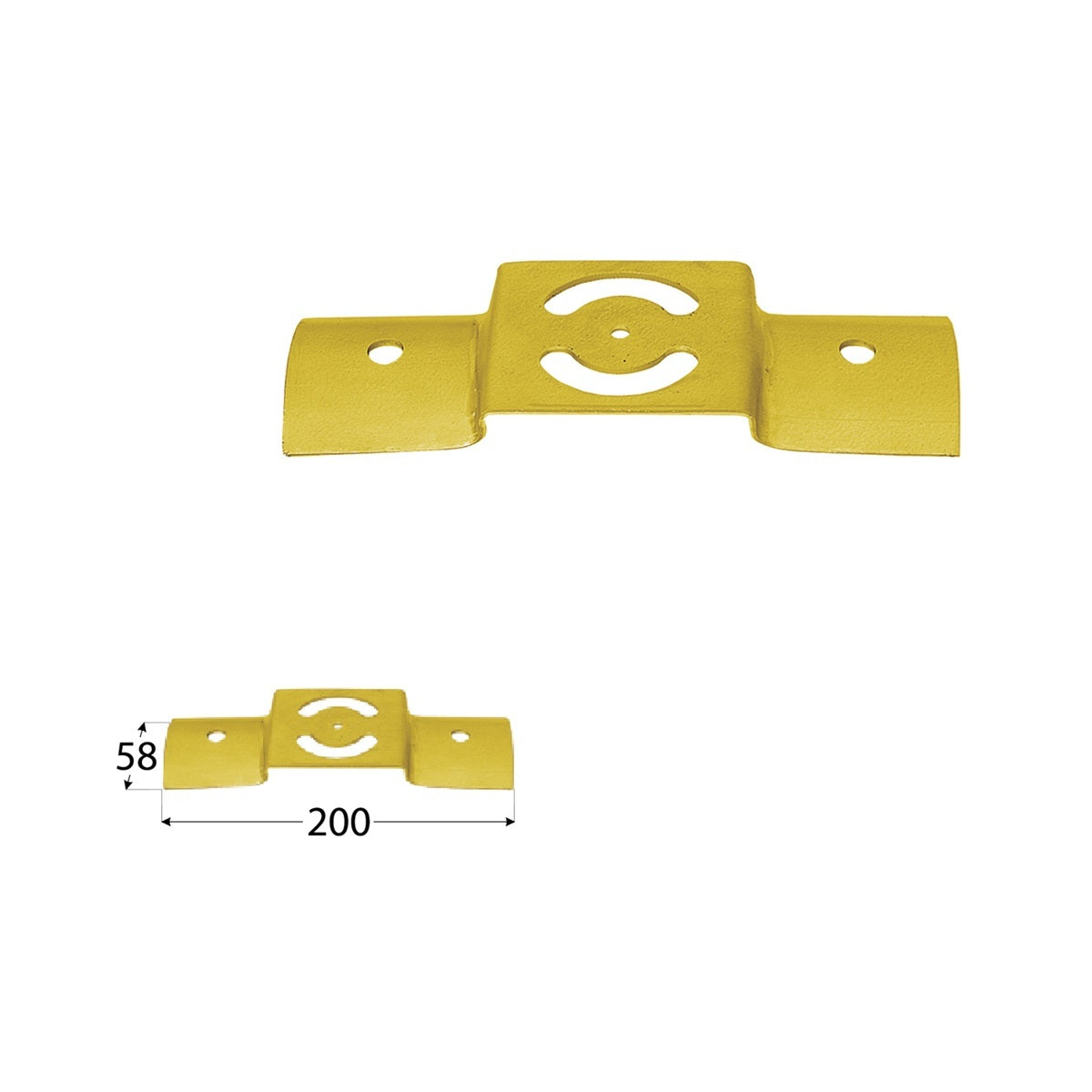 DOMAX LBO 2 spojka kulatých trámů typu T