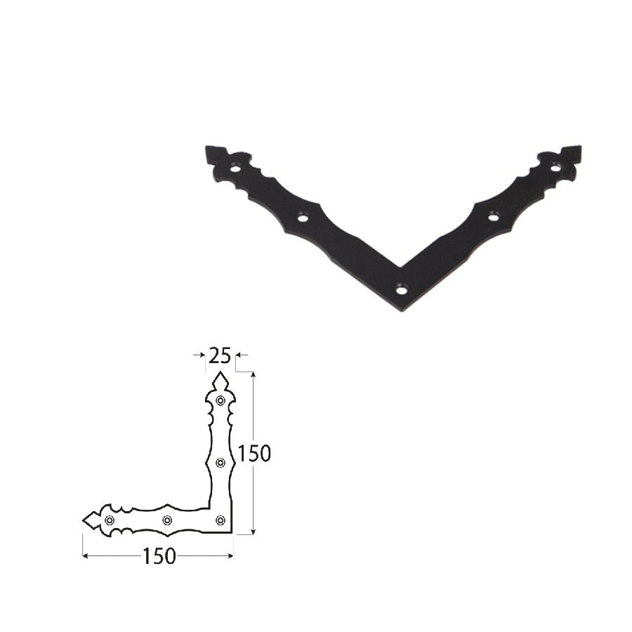 DOMAX NAD 1 ozdobný rohovník rozměr
