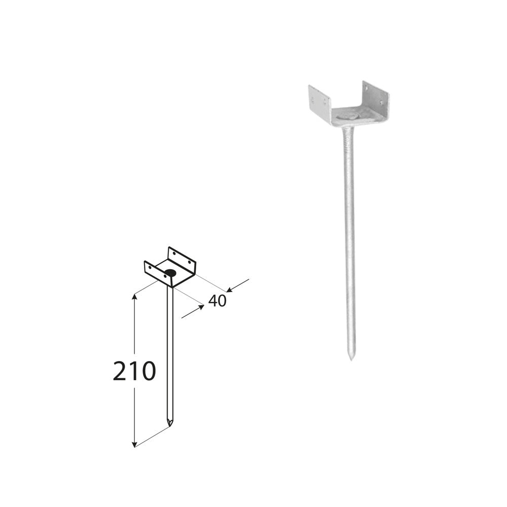 DOMAX PD 310-50 podpěra na střešní latě