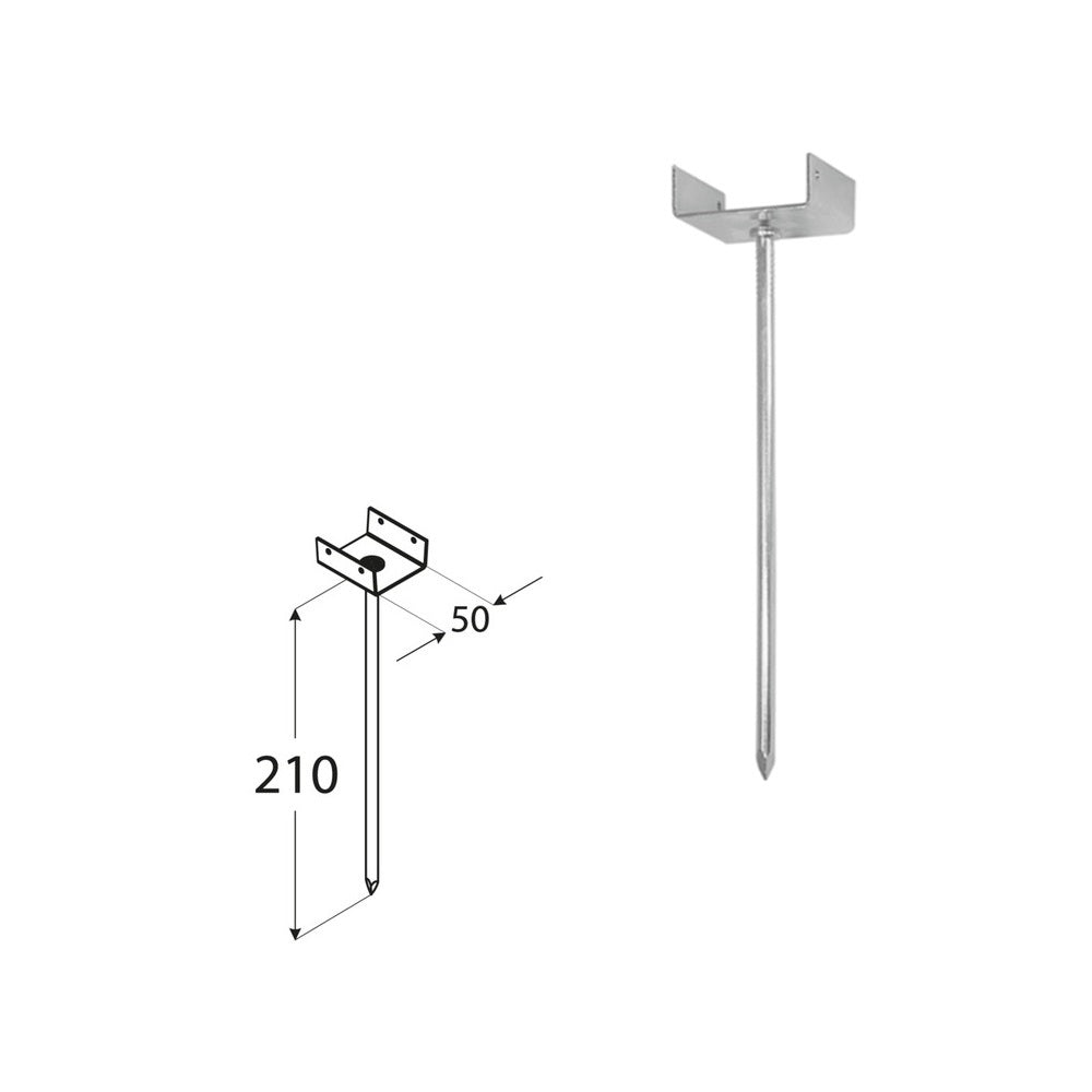 DOMAX PD podpěra na střešní latě montáž