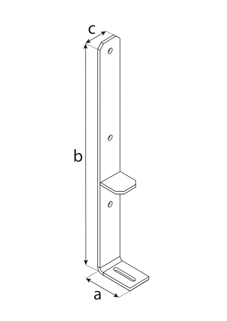 DOMAX PSF 1 patka sloupku typu F