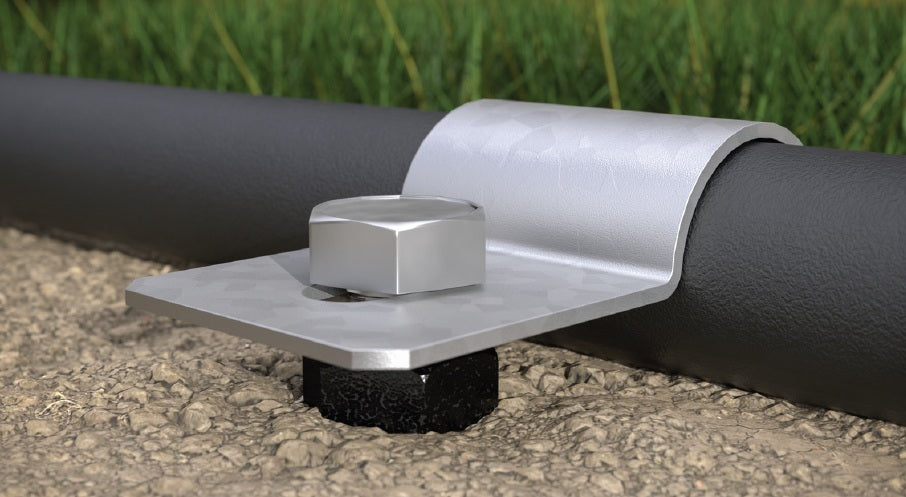 DOMAX PWT kotva k šroubování do země se závitovým lůžkem montáž montování