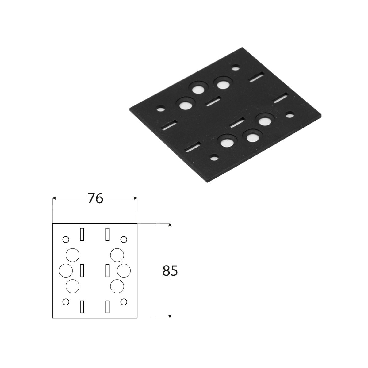 DOMAX SDLZ 1 spojka pro stavbu pergol a houpaček
