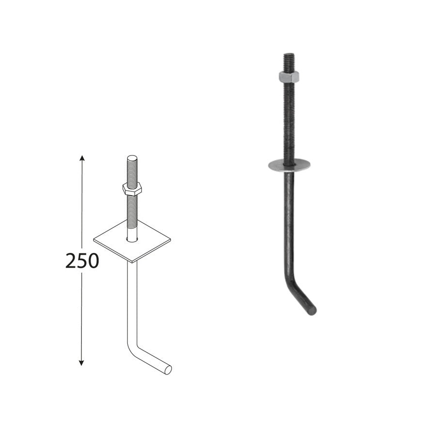 DOMAX SK stavební kotva montáž