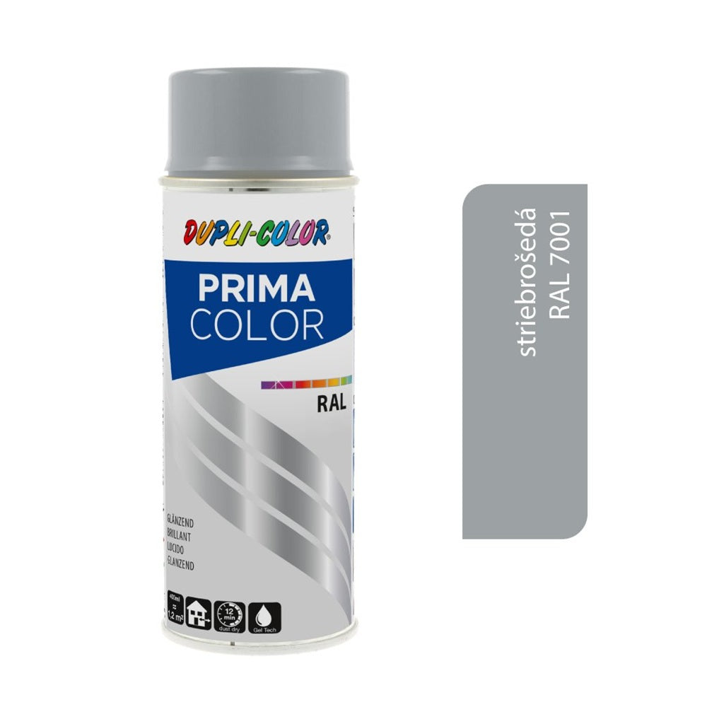 DUPLI COLOR Prima Akrylová barva ve spreji RAL 7001 Stříbrošedá