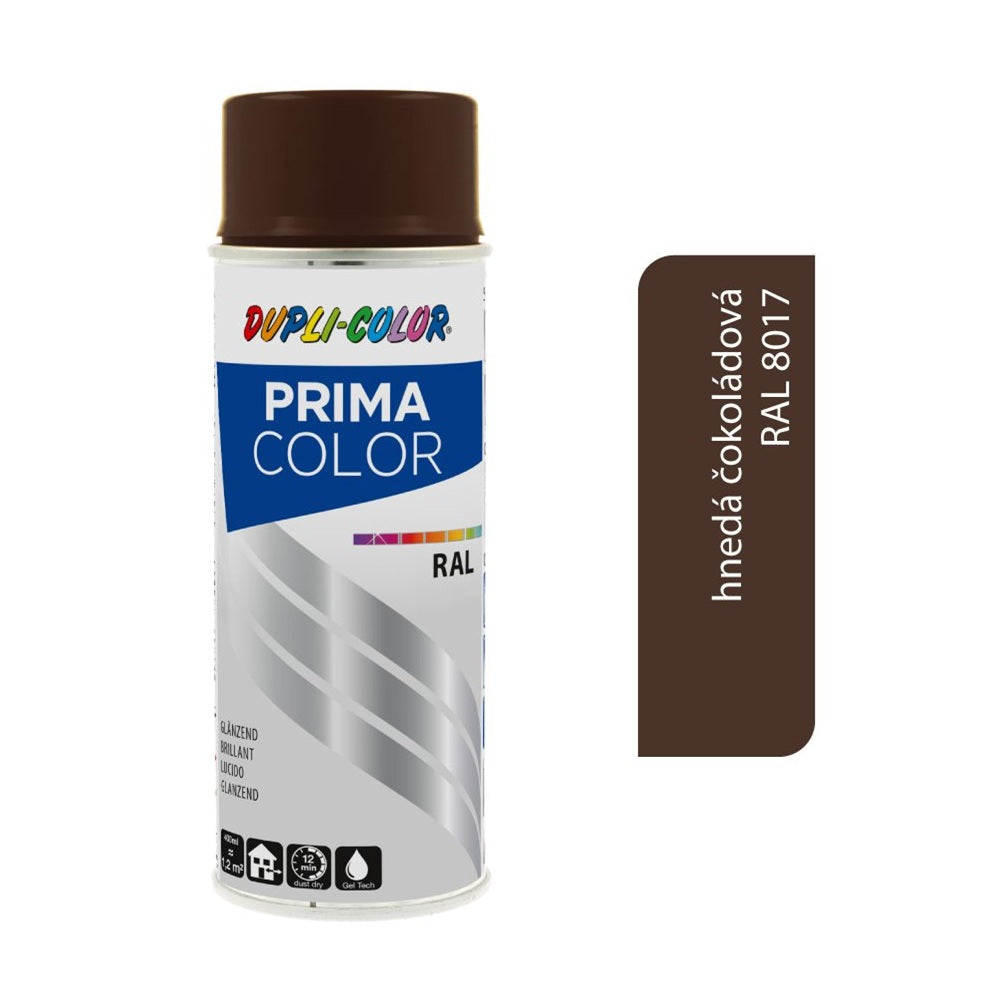 DUPLI COLOR Prima Akrylová barva ve spreji RAL 8017 Hnědá čokoládová