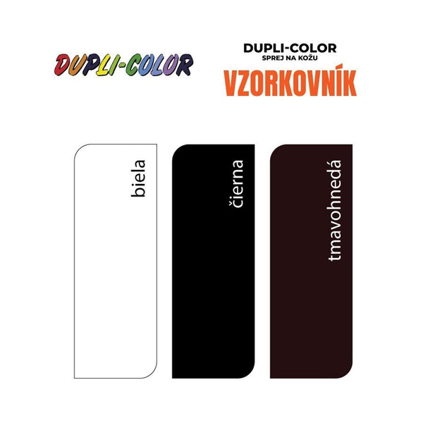 DUPLI COLOR barva na kůži ve spreji vzorník