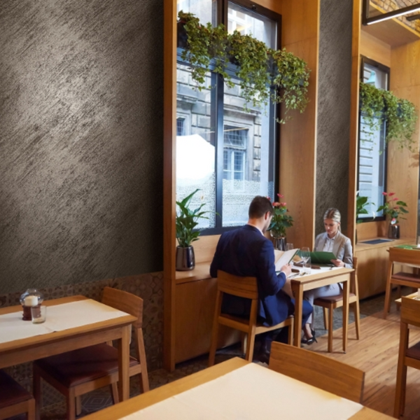 HET BRILLANT Metallico interiérová akrylátová omyvatelná metalická barva ukázka 