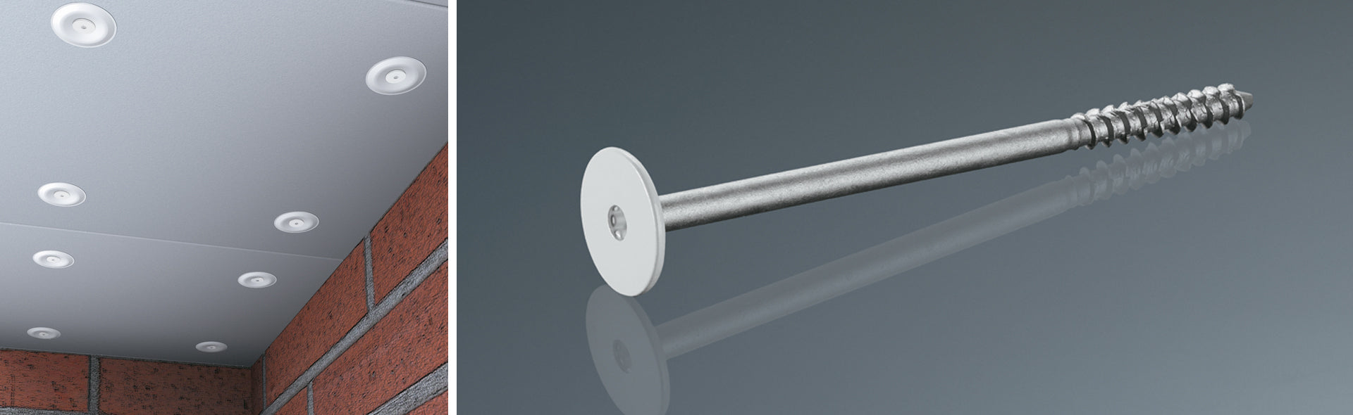 EJOT DDS-Z Ø7,3 mm TX-30 stropní izolační šroub - použití