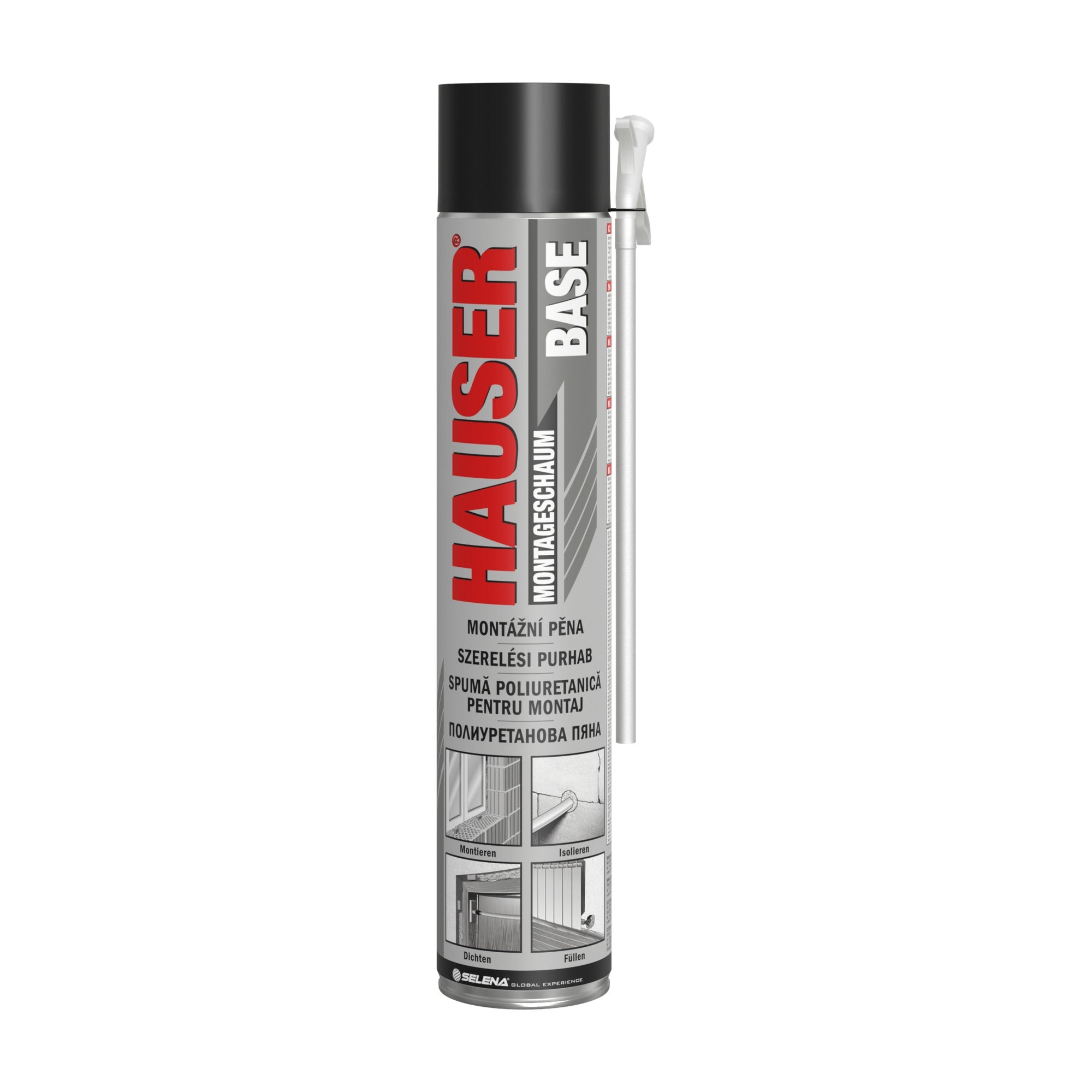 HAUSER BASE montážní pěna trubičková 670 ml