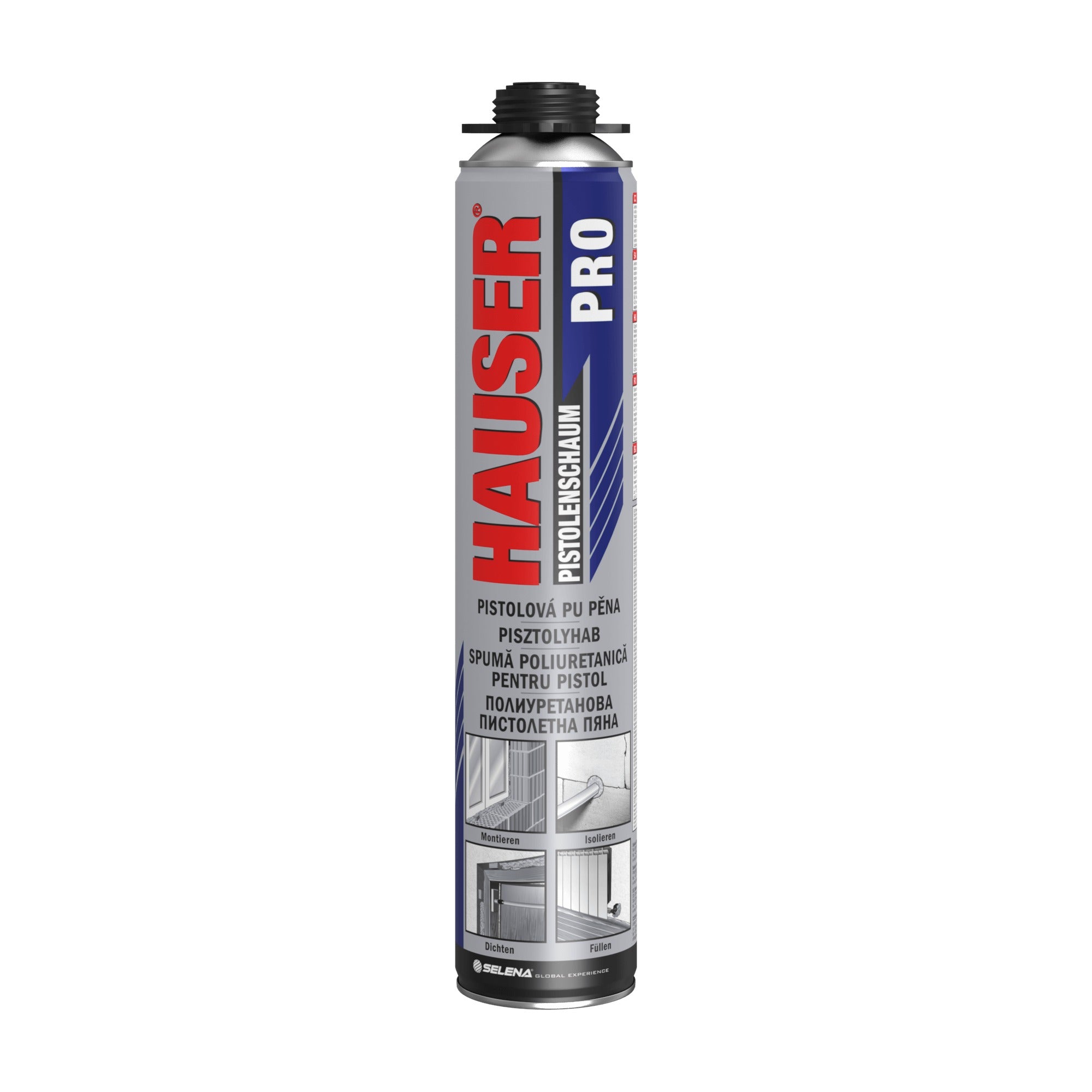 HAUSER PRO pistolová PU pěna 650 ml