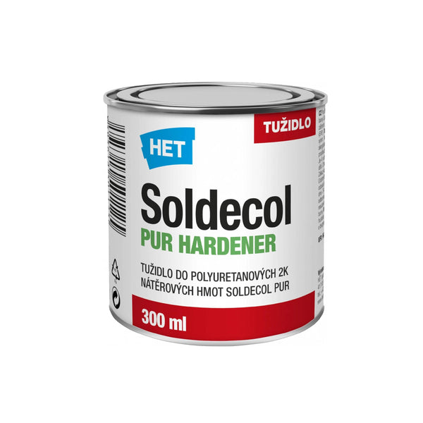 HET Soldecol PUR HARDENER tužidlo do polyuretanových nátěrových hmot 300 ml
