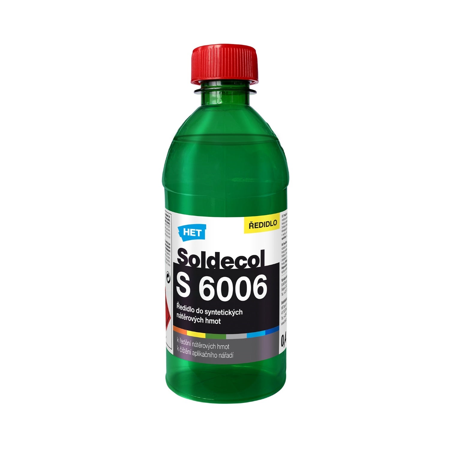 HET Soldecol S 6006 ředidlo do syntetických nátěrových hmot 0,4 l