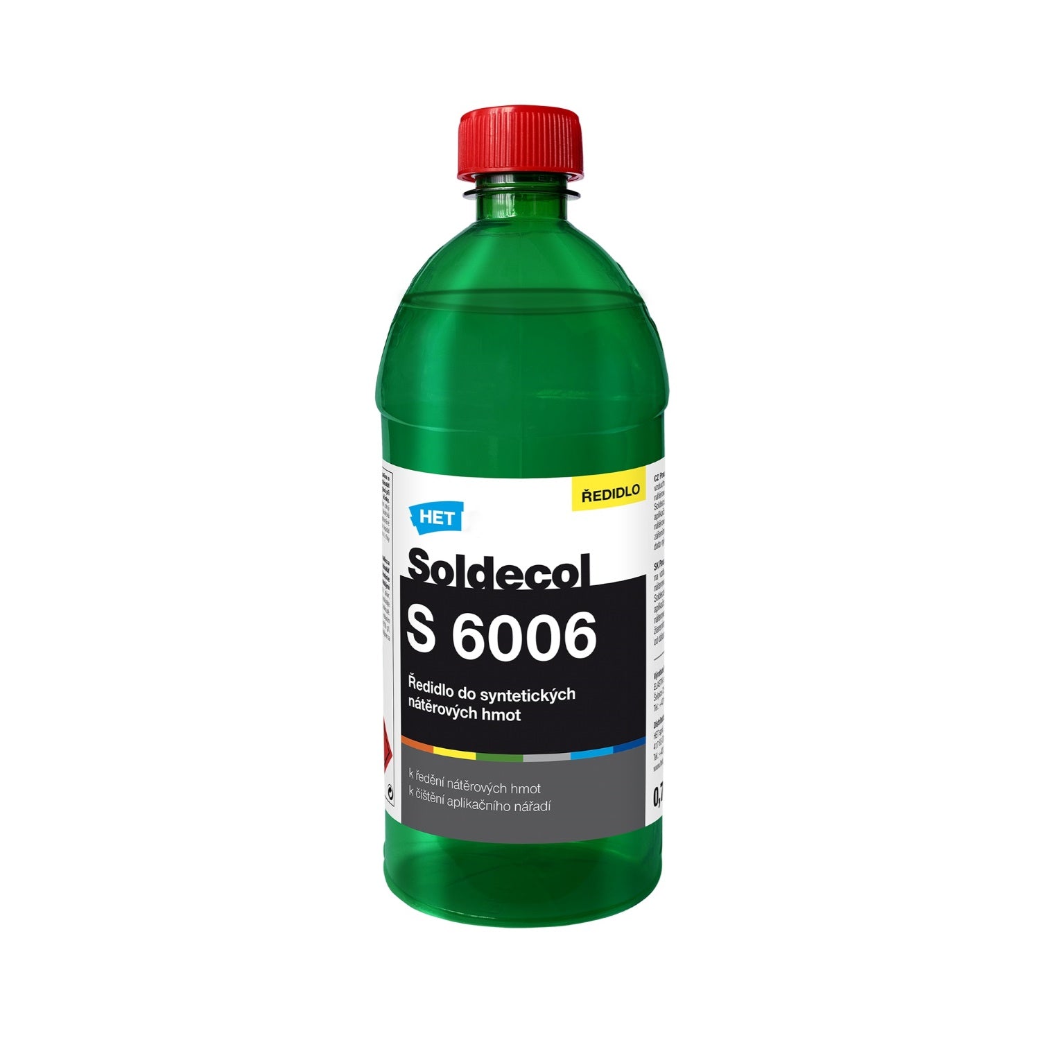 HET Soldecol S 6006 ředidlo do syntetických nátěrových hmot 0,7 l