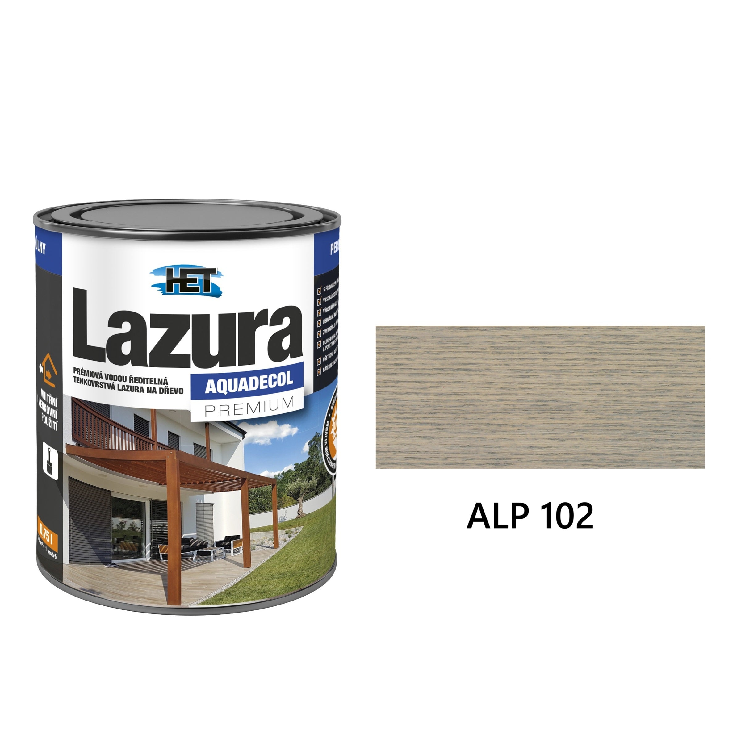 HET AQUADECOL Lazura PREMIUM ALP 102