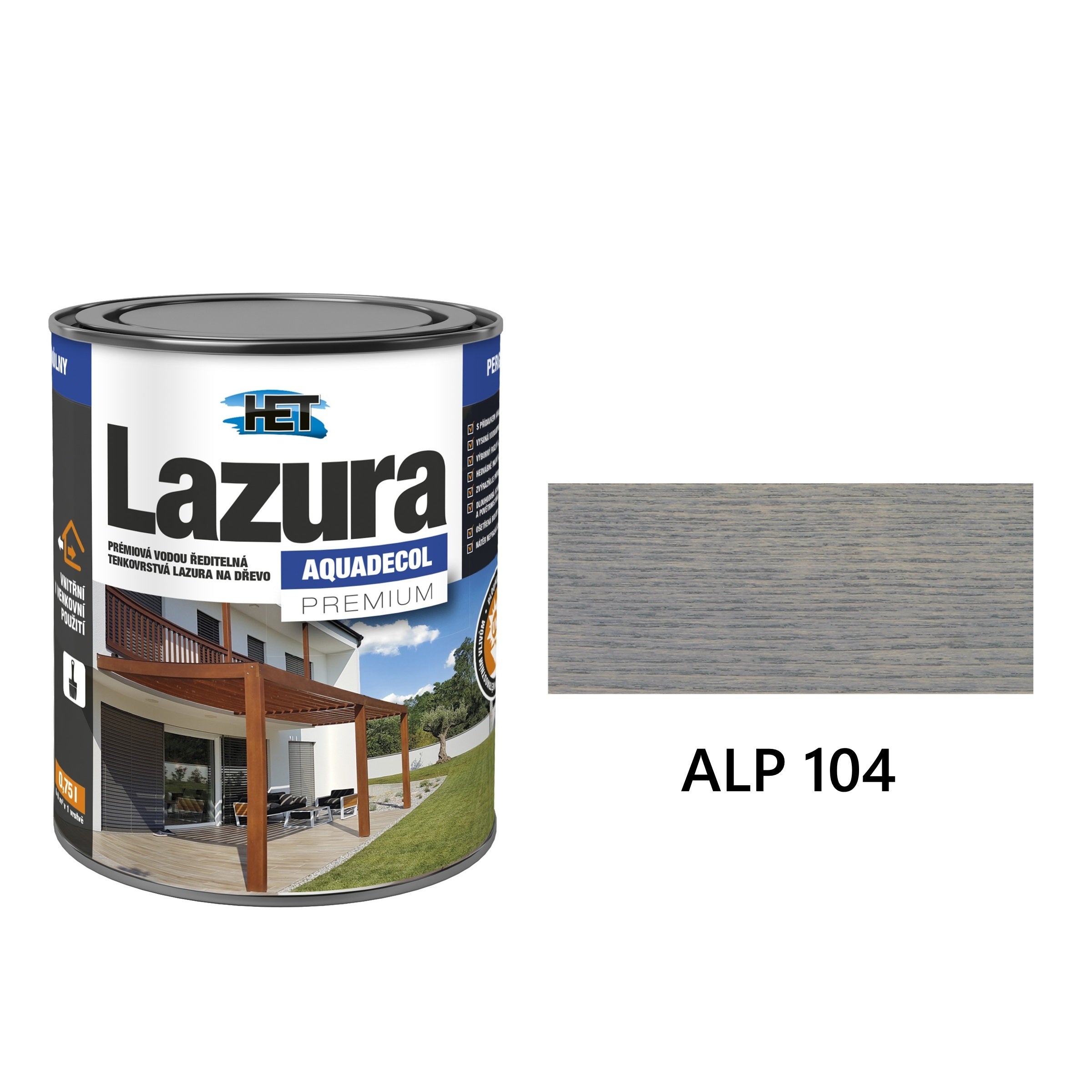 HET AQUADECOL Lazura PREMIUM ALP 104