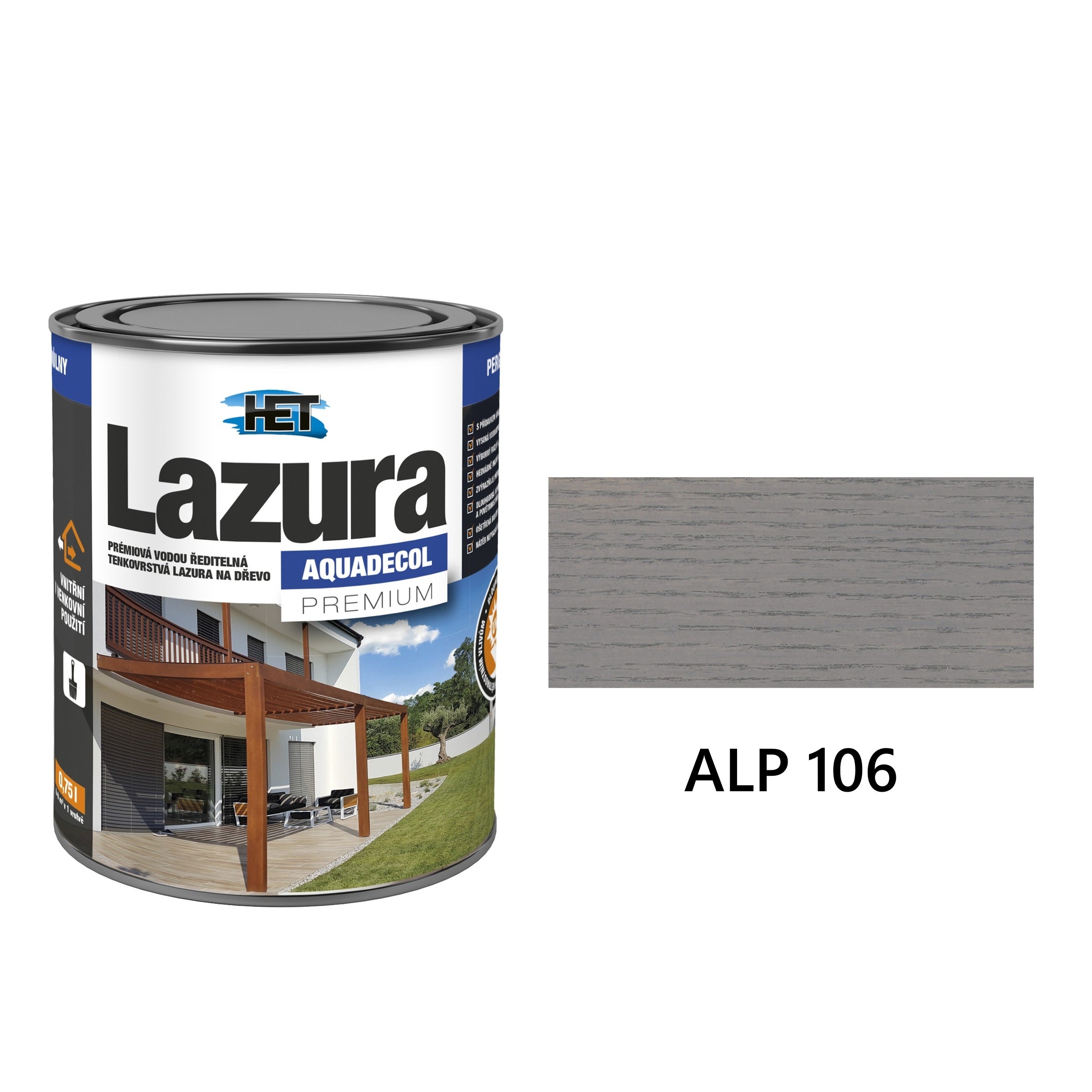 HET AQUADECOL Lazura PREMIUM ALP 104