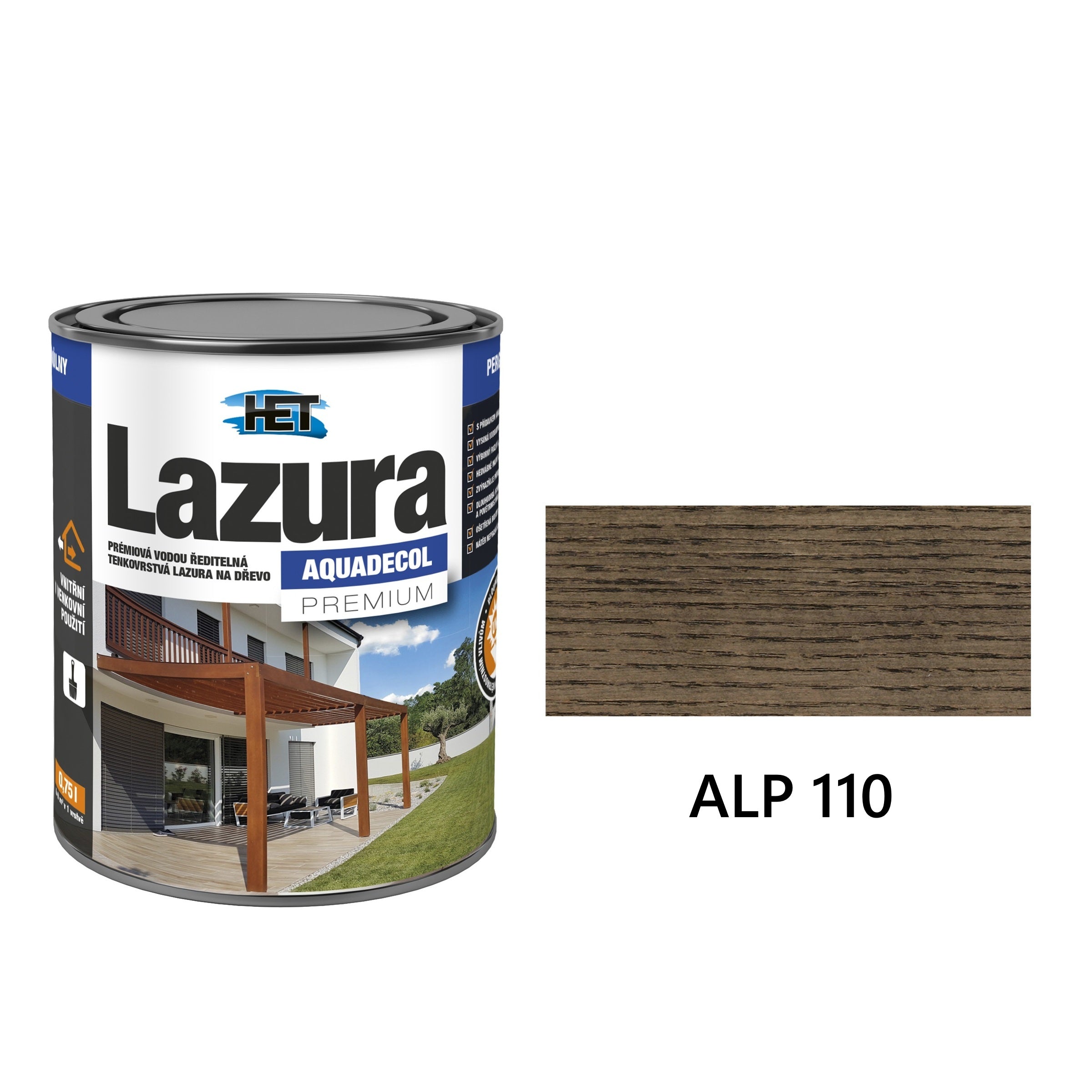 HET AQUADECOL Lazura PREMIUM ALP 108