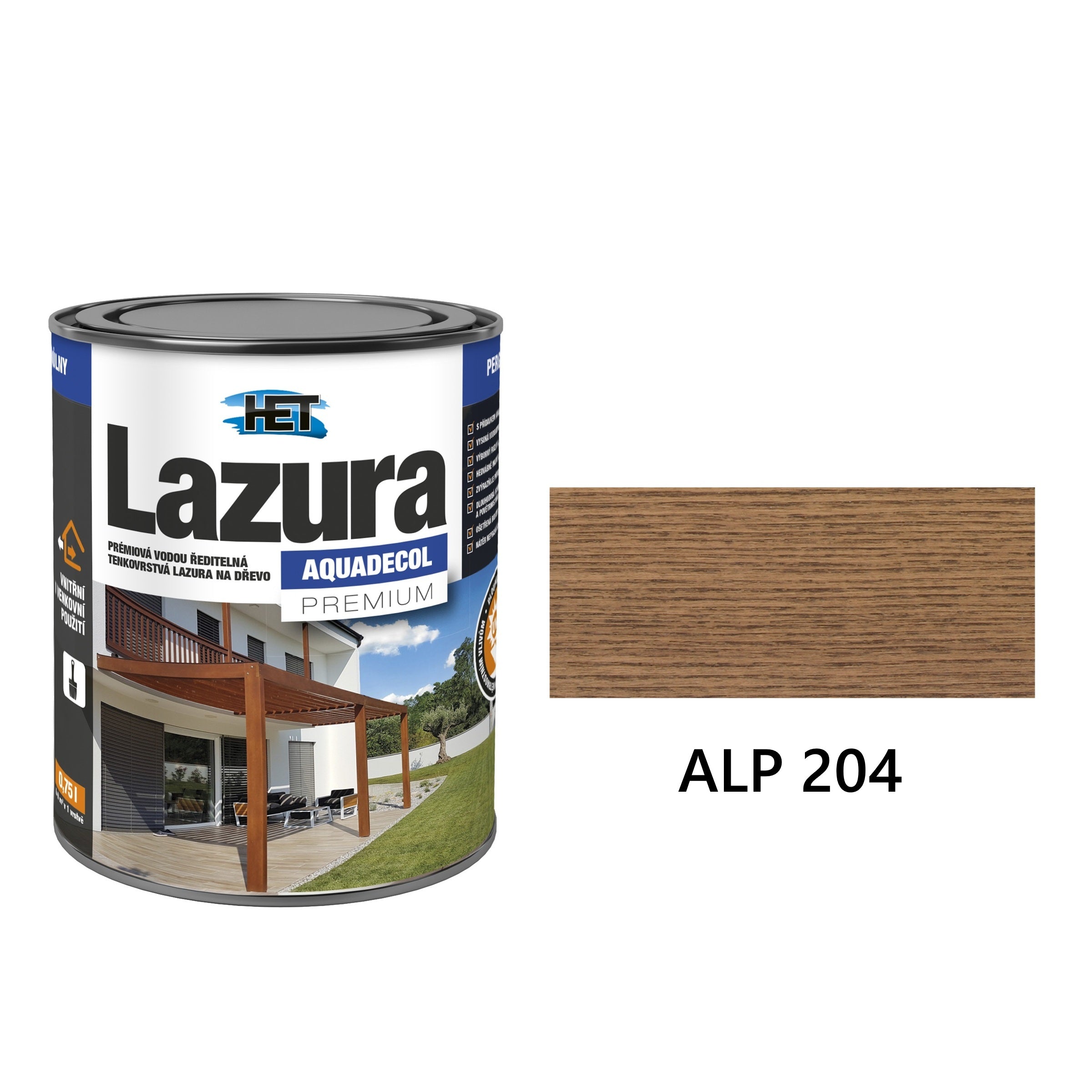 HET AQUADECOL Lazura PREMIUM ALP 204