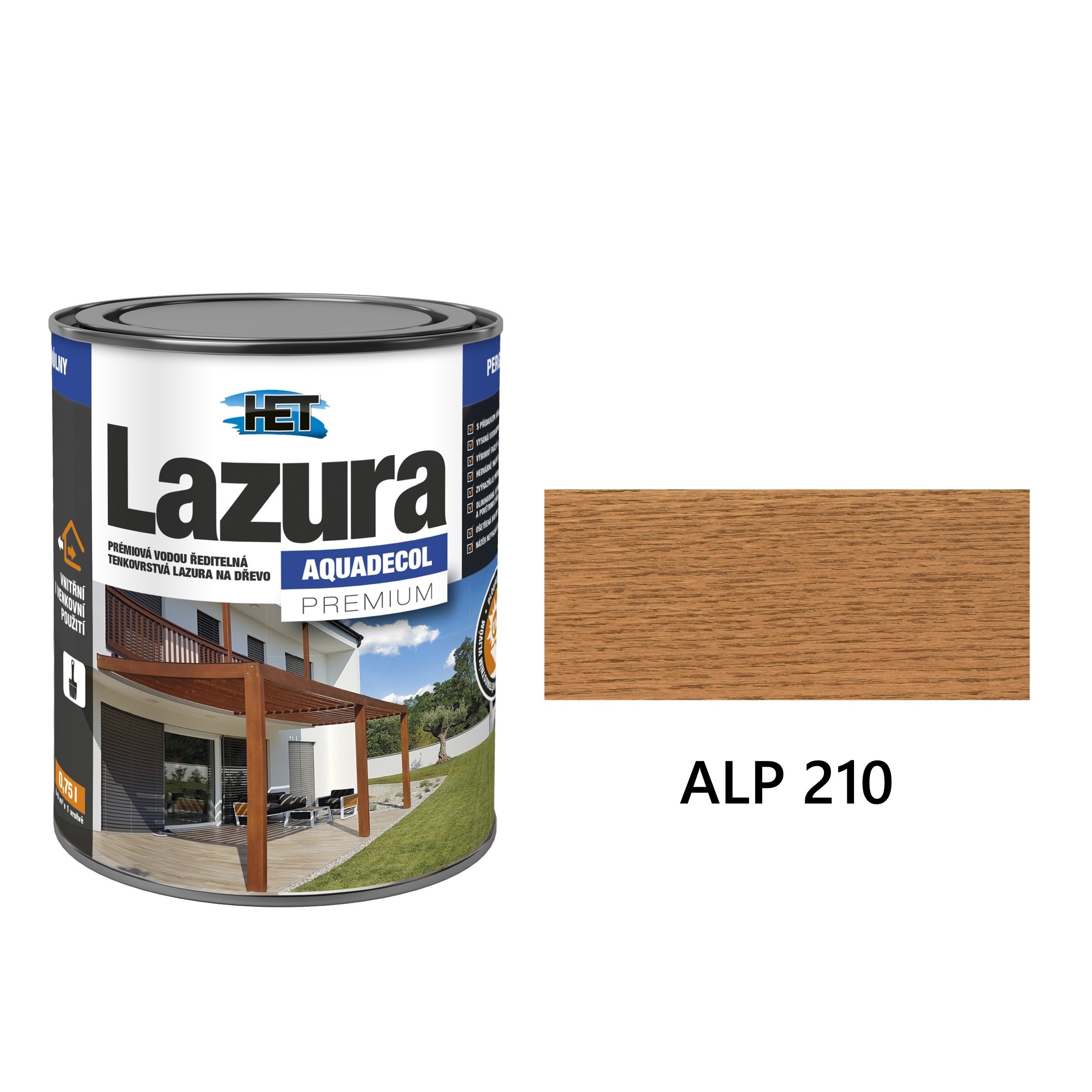 HET AQUADECOL Lazura PREMIUM ALP 206