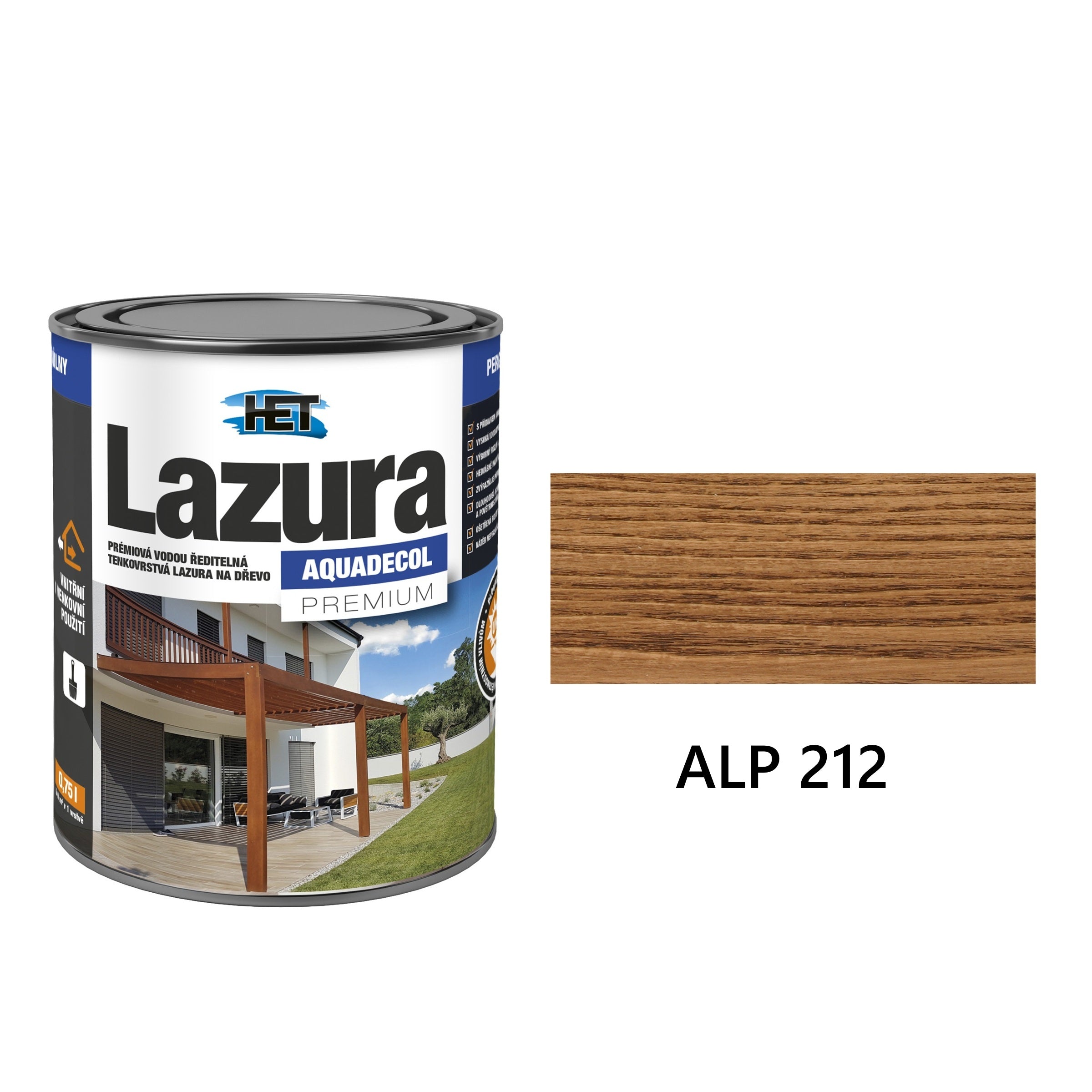 HET AQUADECOL Lazura PREMIUM ALP 210