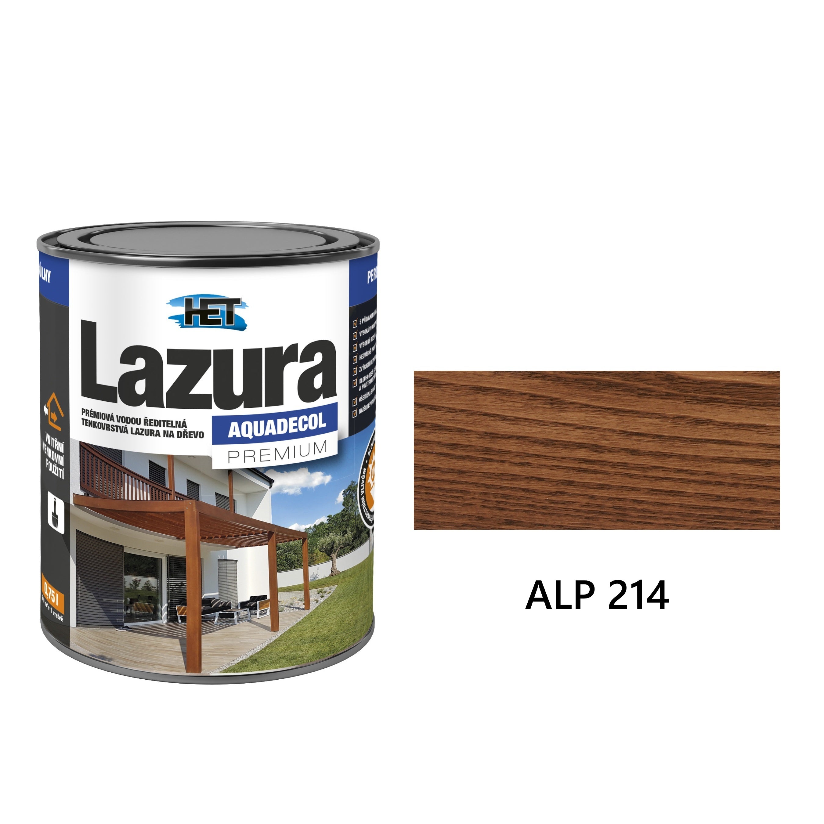 HET AQUADECOL Lazura PREMIUM ALP 214
