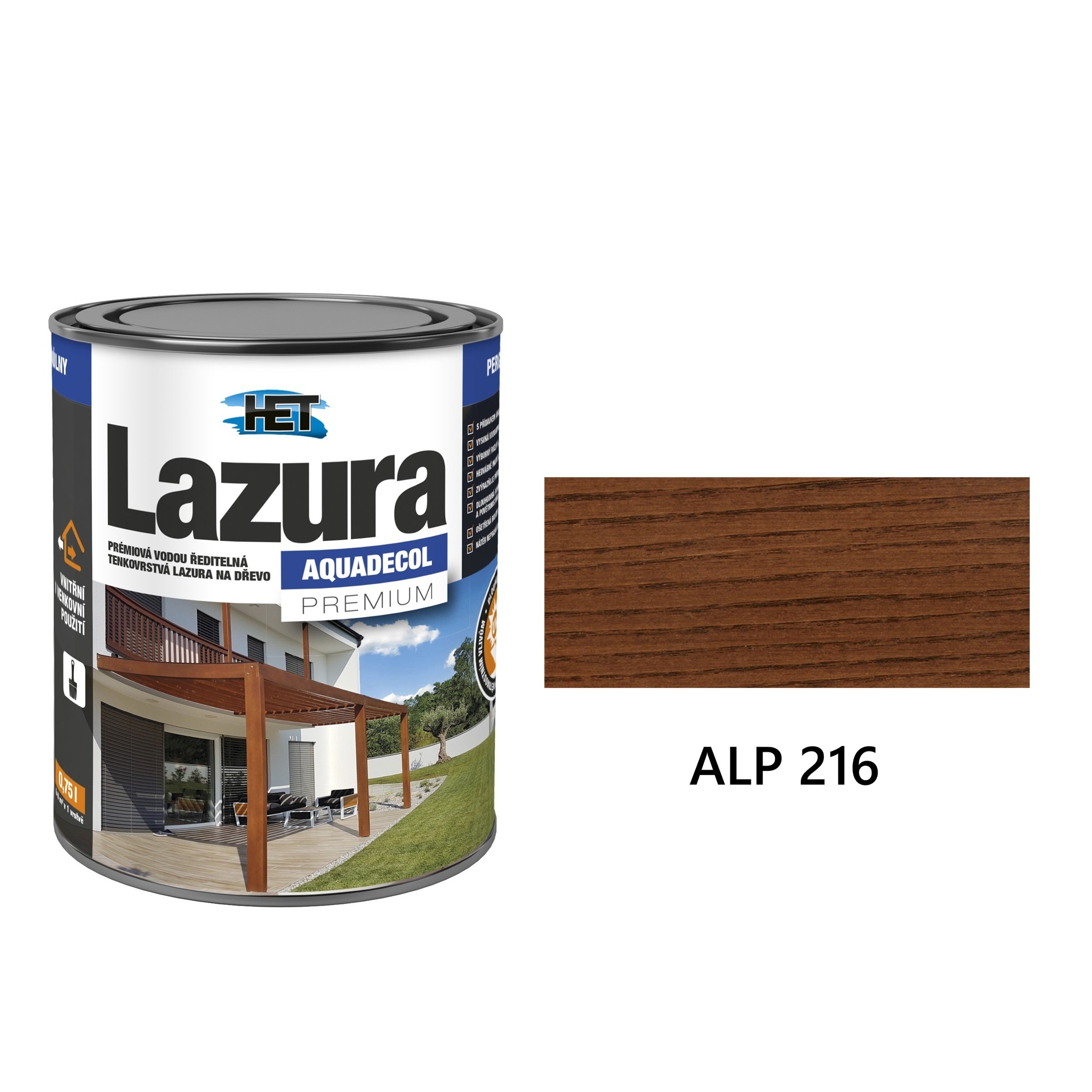 HET AQUADECOL Lazura PREMIUM ALP 216