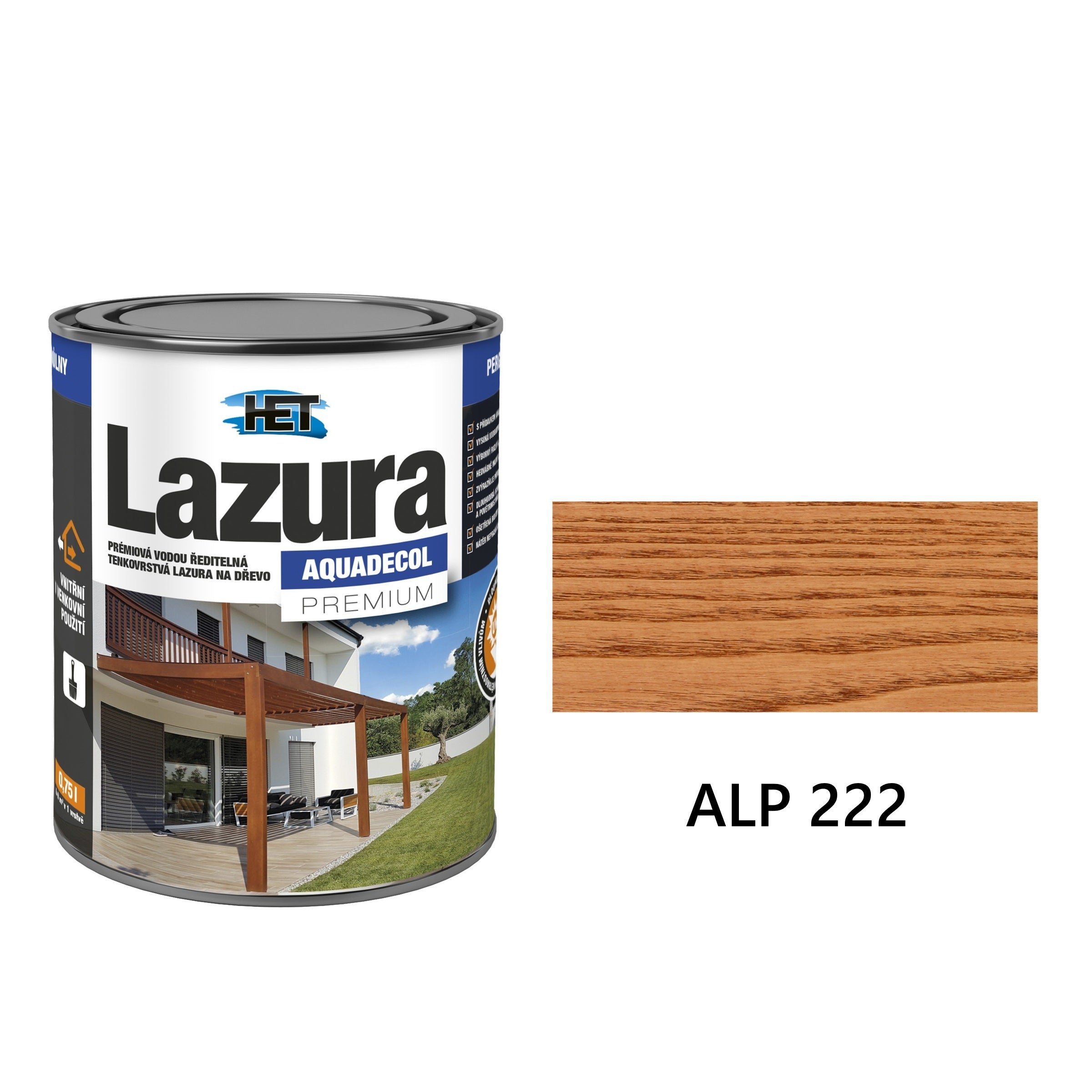 HET AQUADECOL Lazura PREMIUM ALP 222
