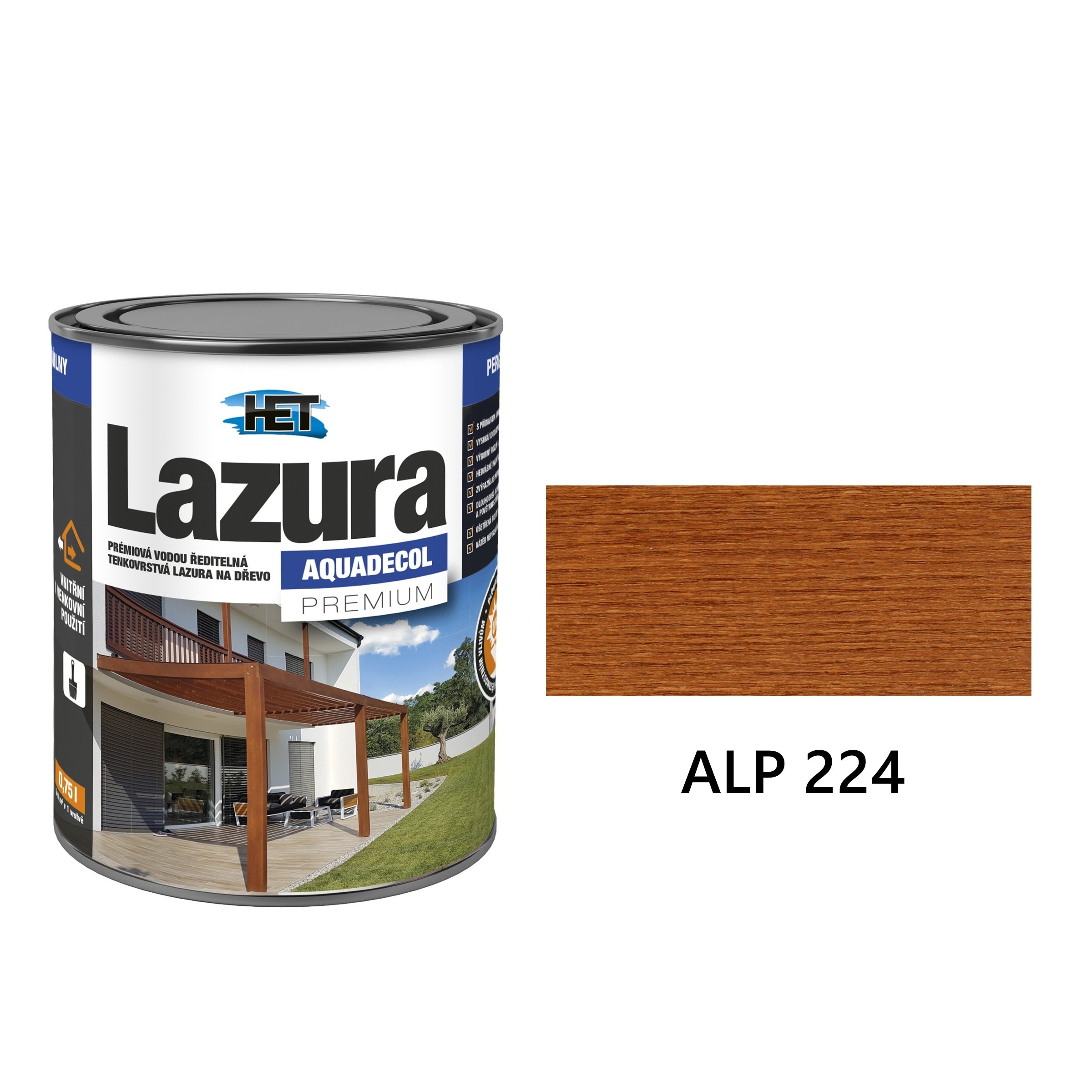 HET AQUADECOL Lazura PREMIUM ALP 222