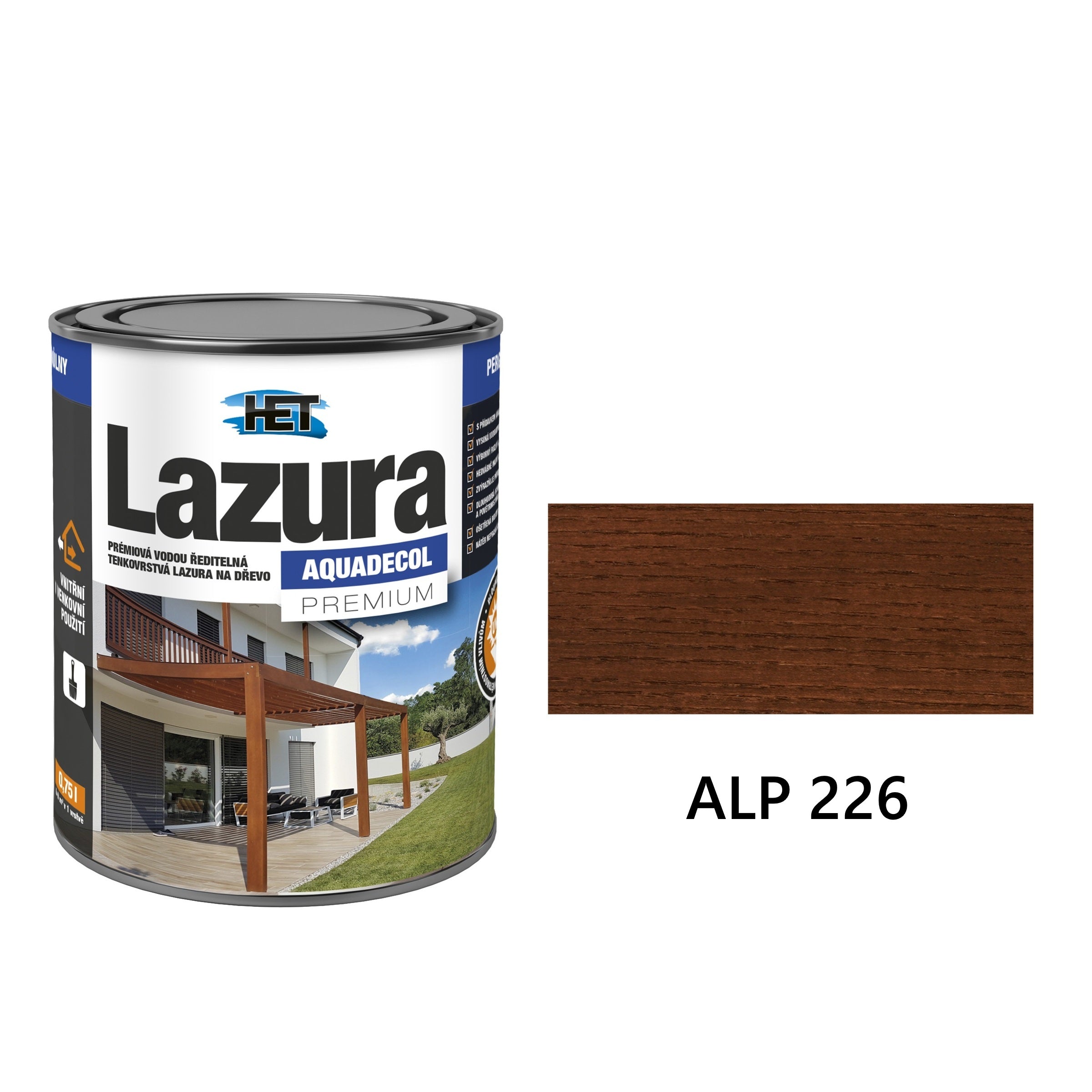 HET AQUADECOL Lazura PREMIUM ALP 224