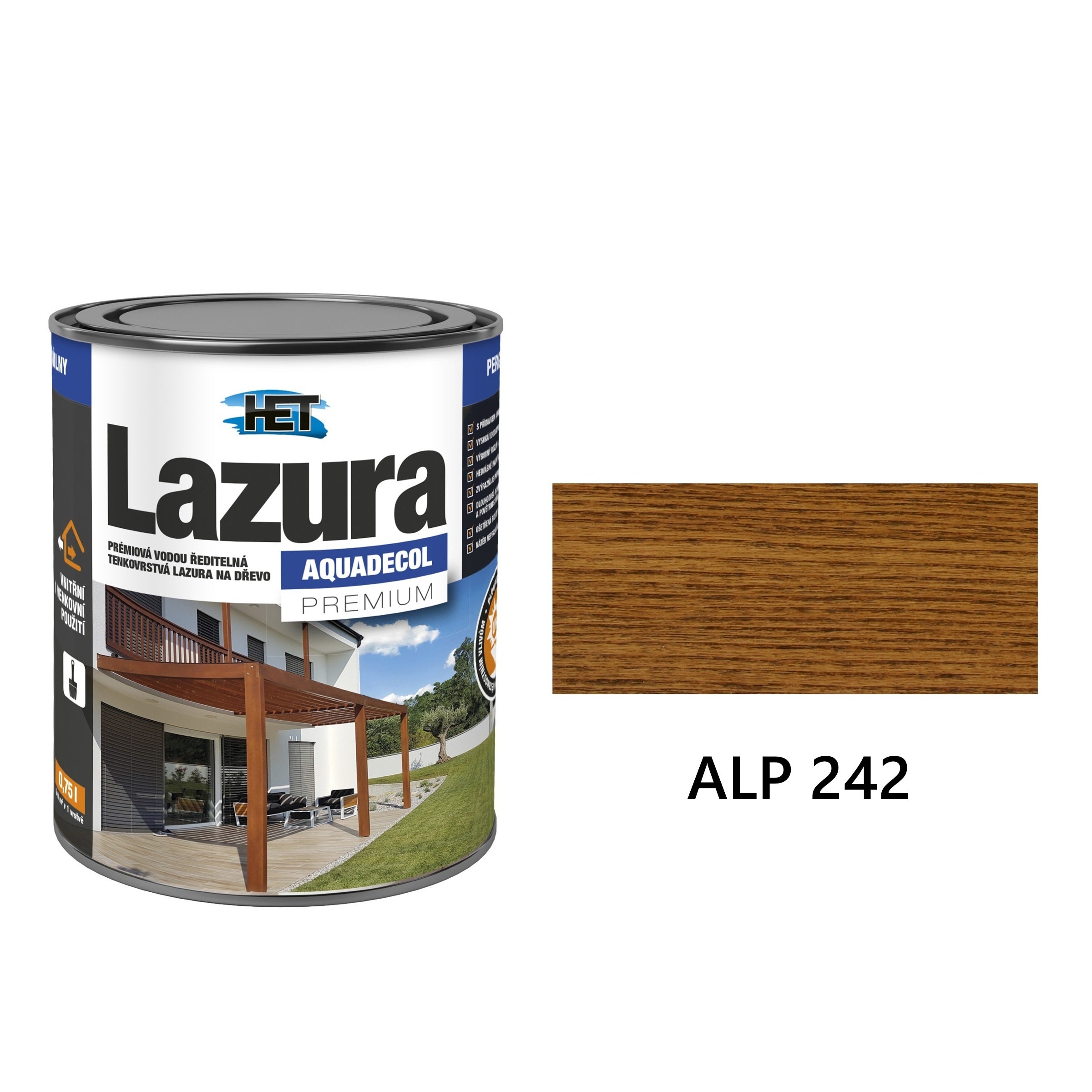 HET AQUADECOL Lazura PREMIUM ALP 242