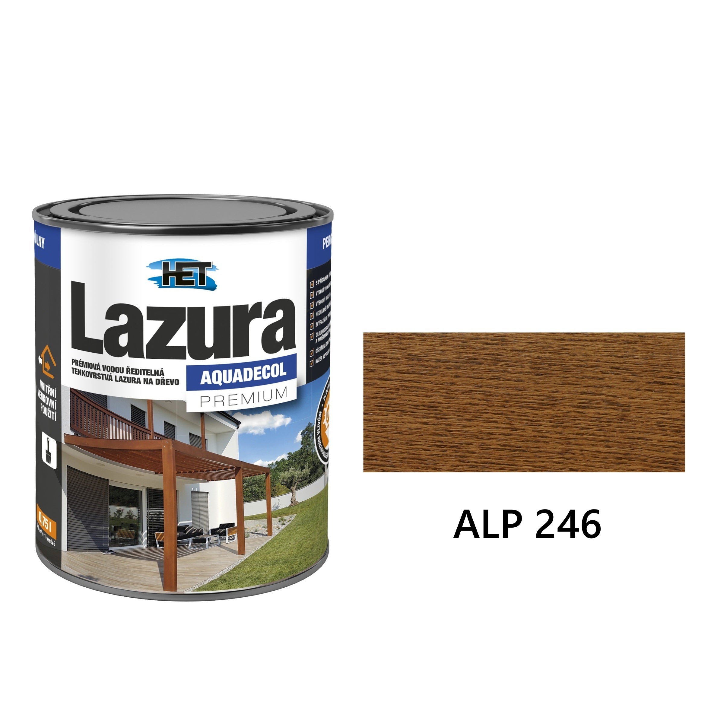 HET AQUADECOL Lazura PREMIUM ALP 244