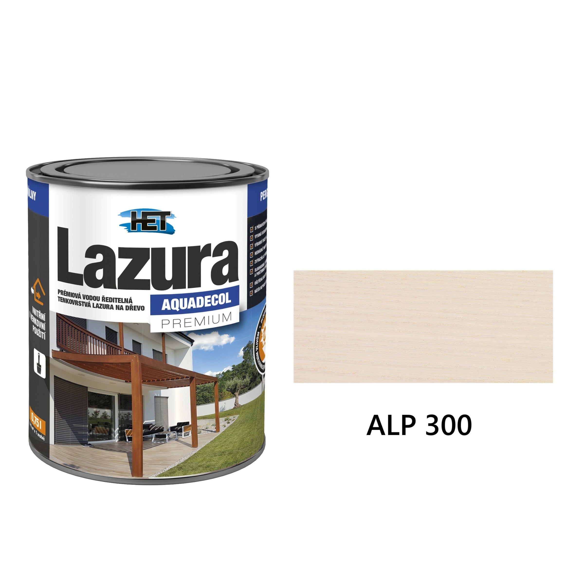 HET AQUADECOL Lazura PREMIUM ALP 300