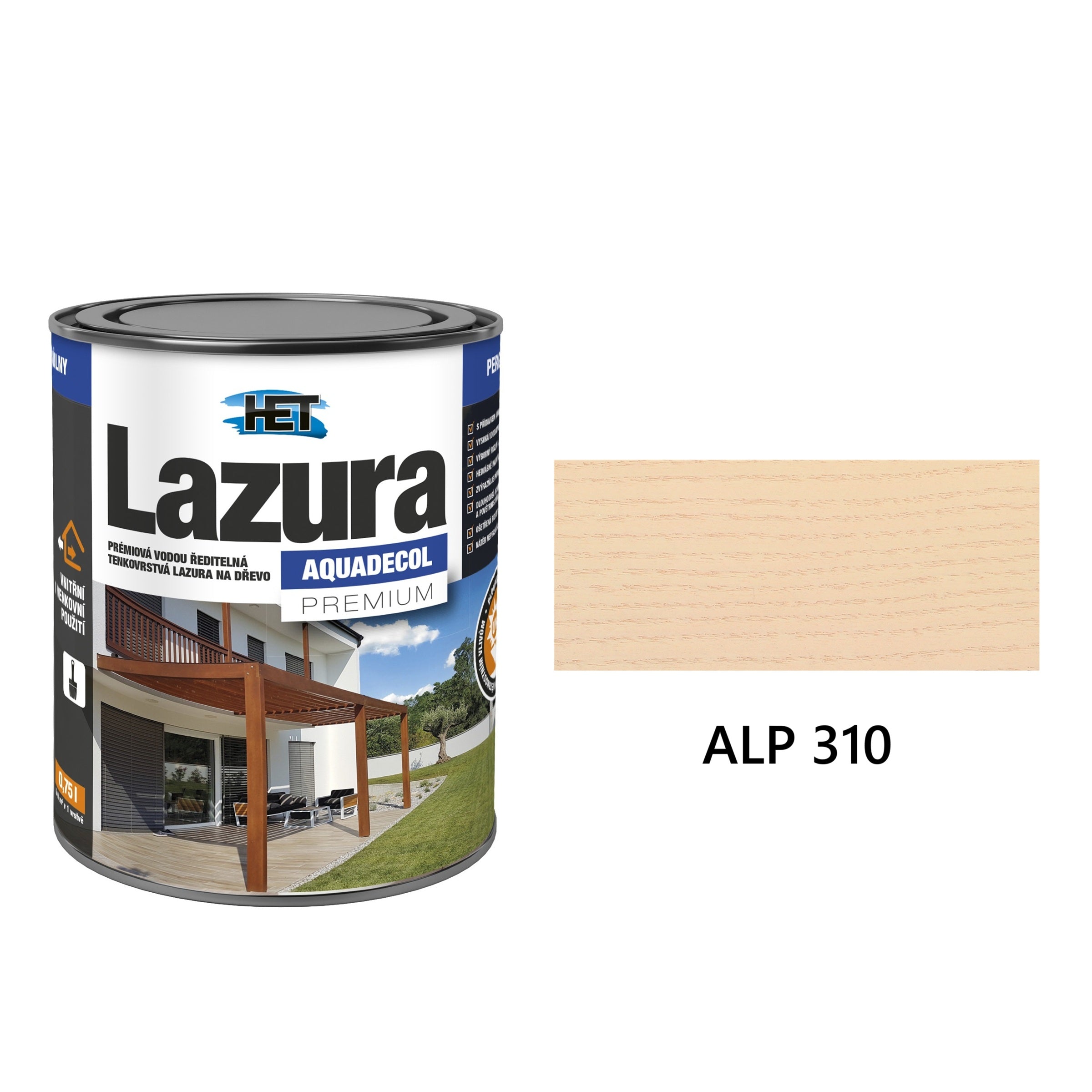HET AQUADECOL Lazura PREMIUM ALP 302