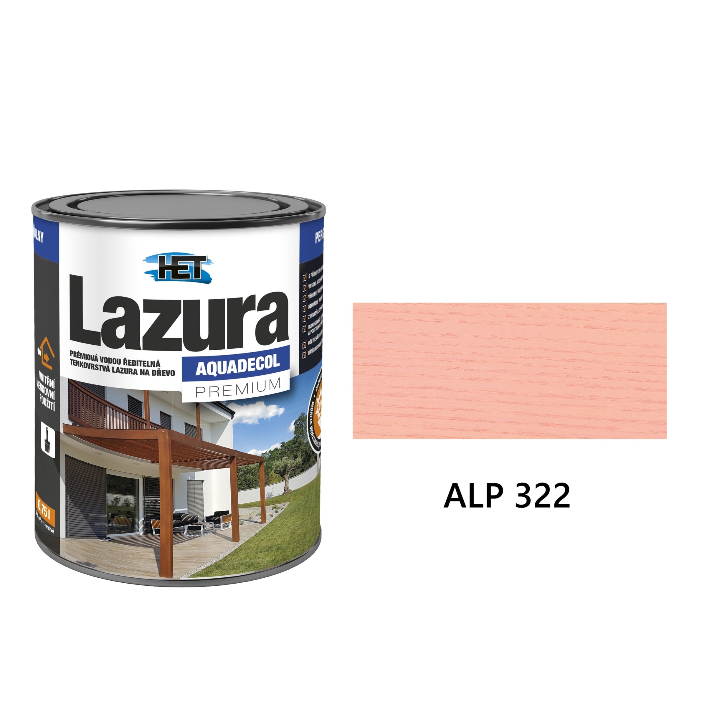 HET AQUADECOL Lazura PREMIUM ALP 320
