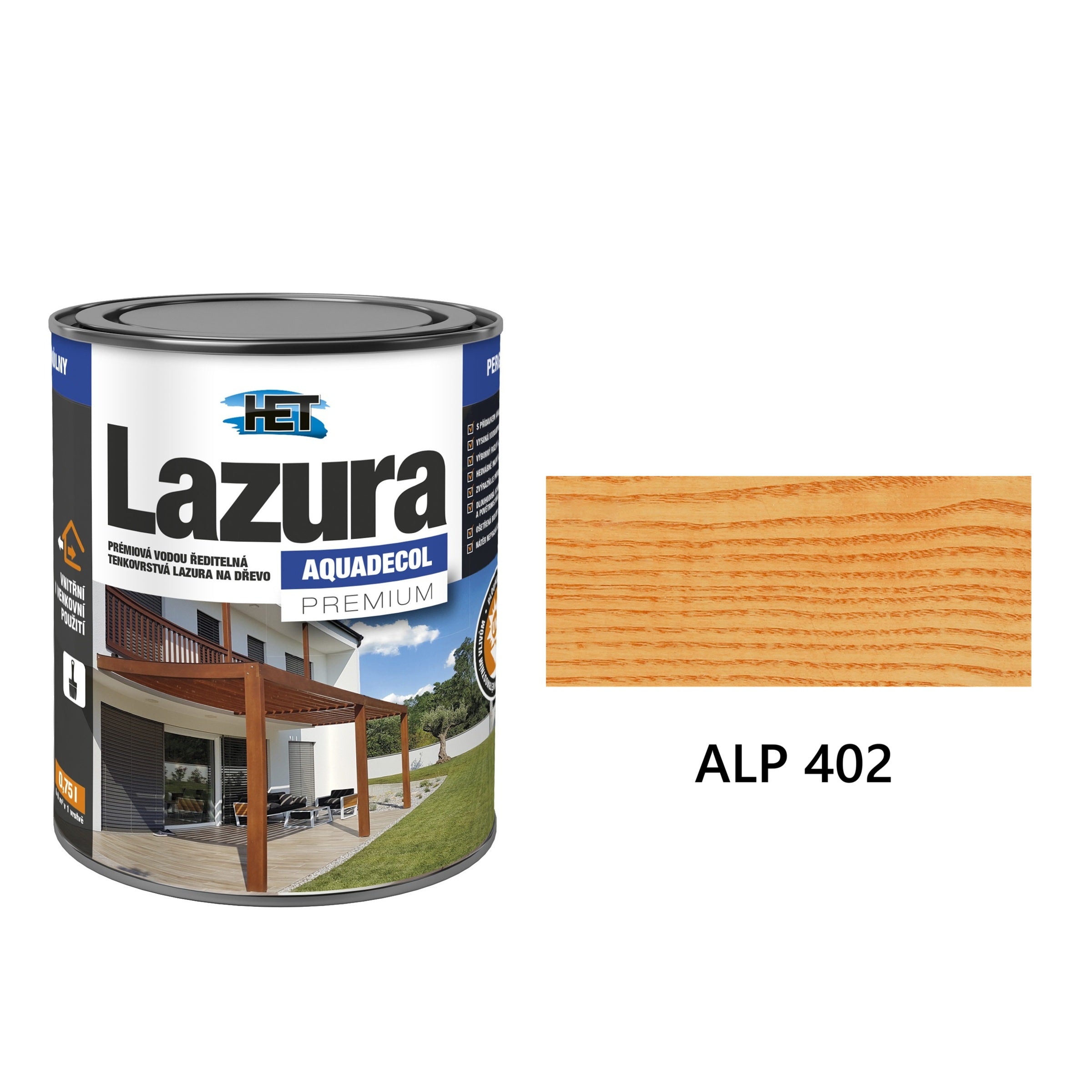 HET AQUADECOL Lazura PREMIUM ALP 402