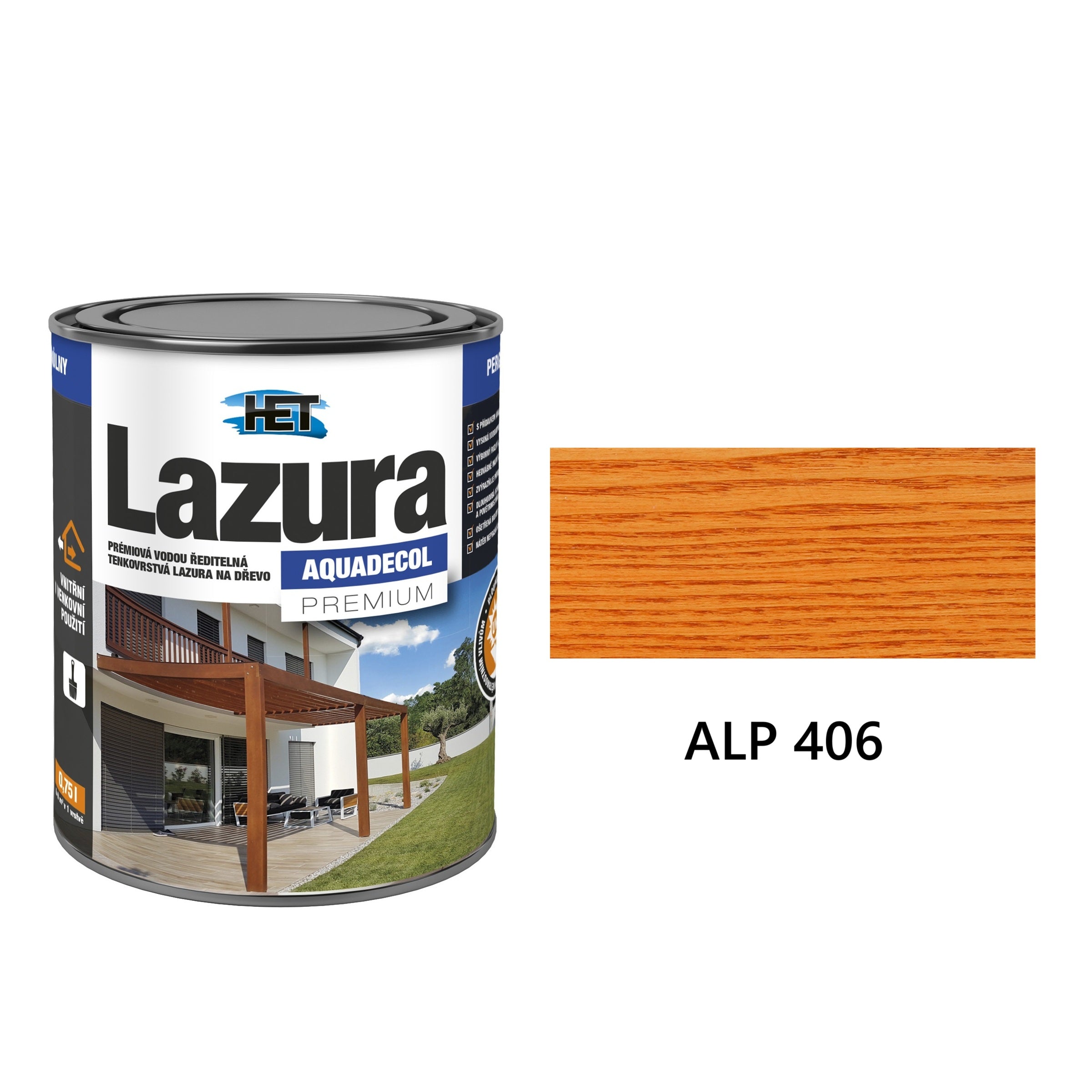 HET AQUADECOL Lazura PREMIUM ALP 404