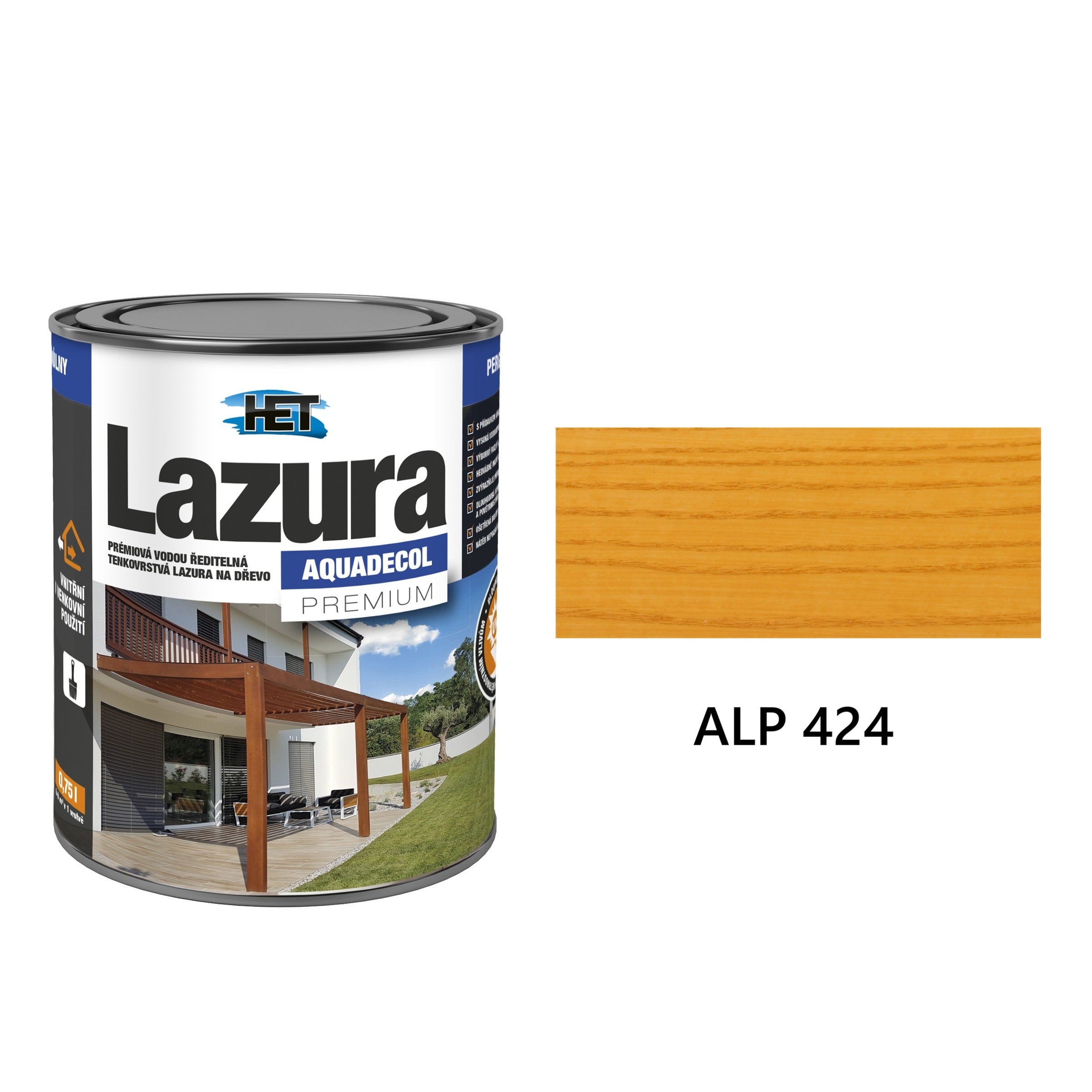 HET AQUADECOL Lazura PREMIUM ALP 424