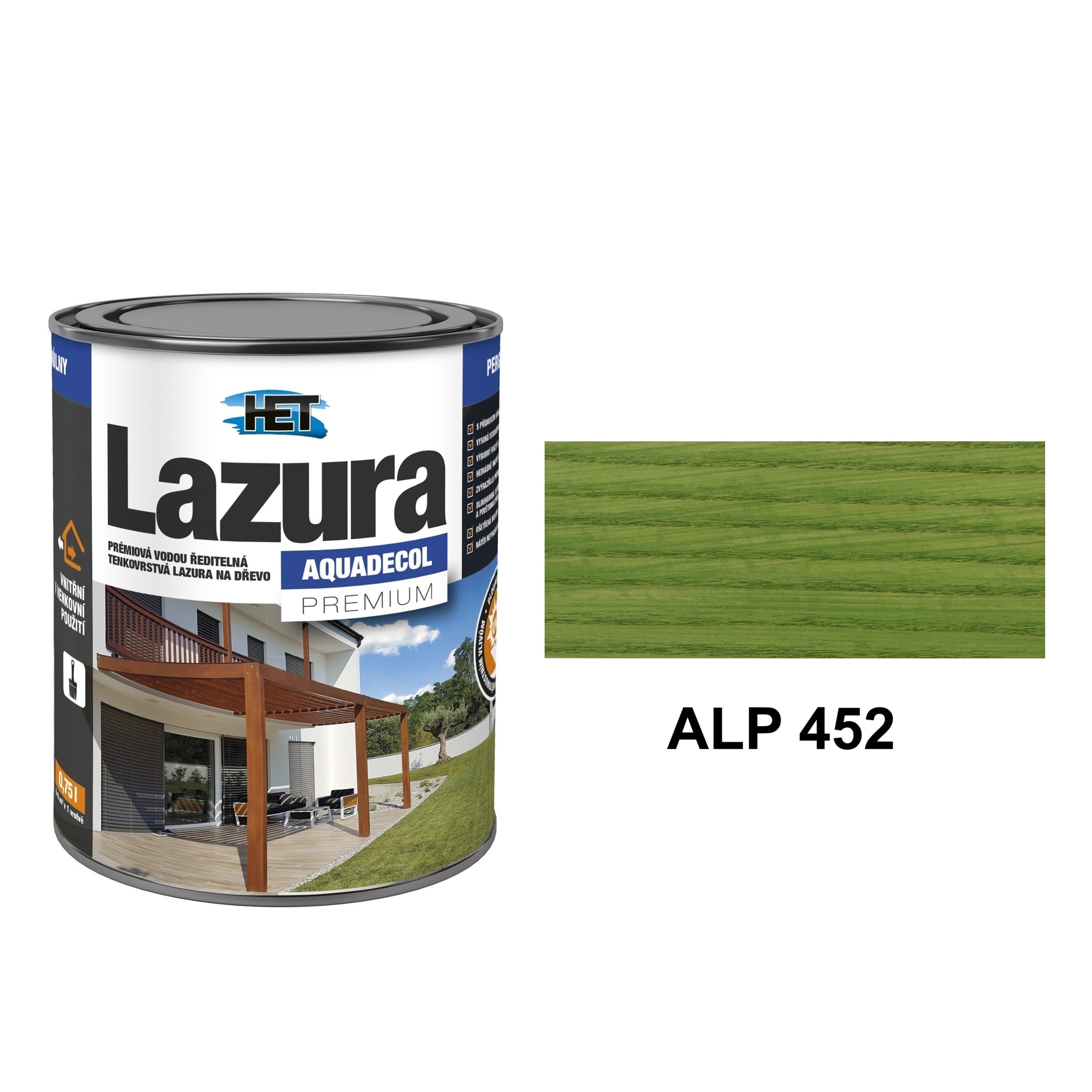 HET AQUADECOL Lazura PREMIUM ALP 450
