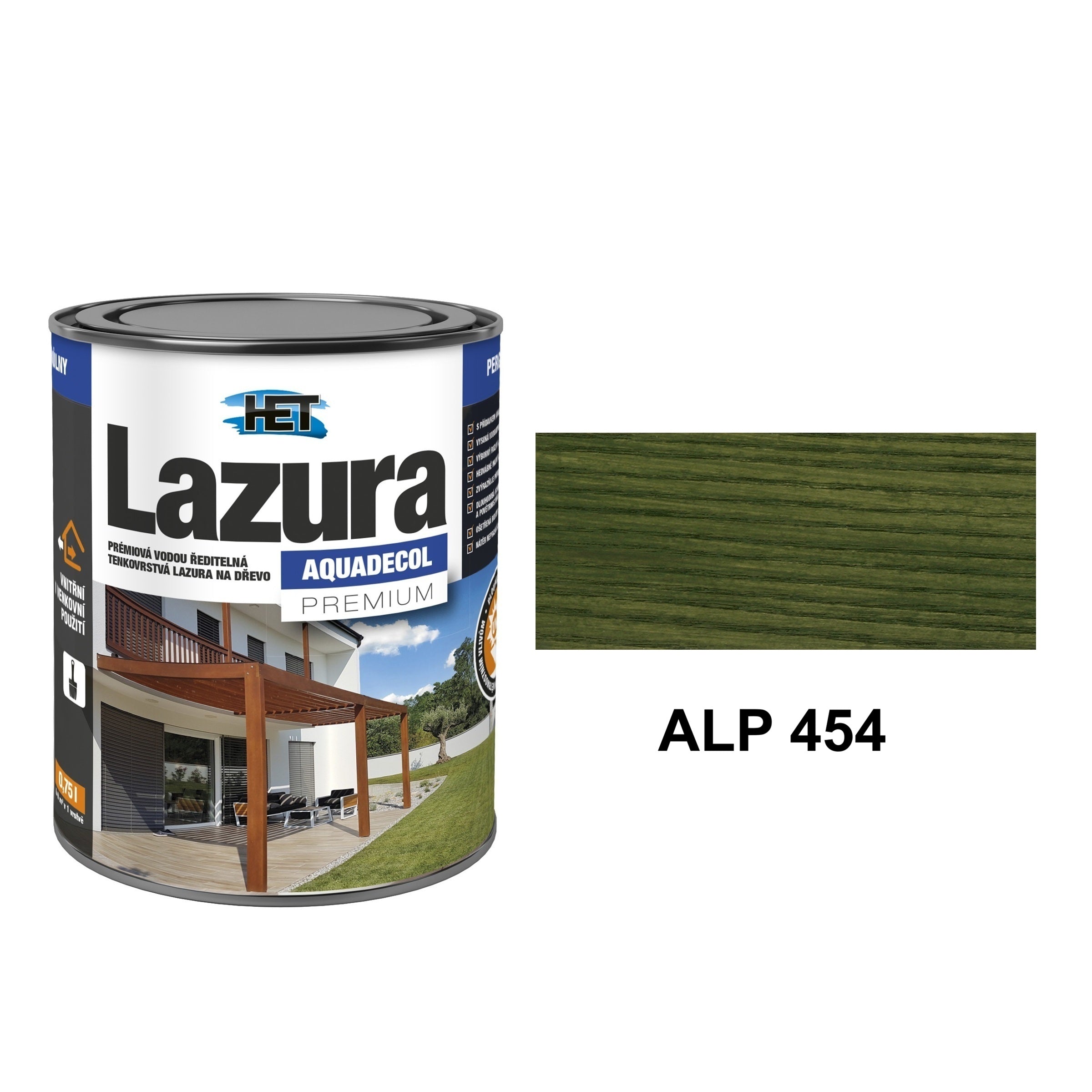 HET AQUADECOL Lazura PREMIUM ALP 452