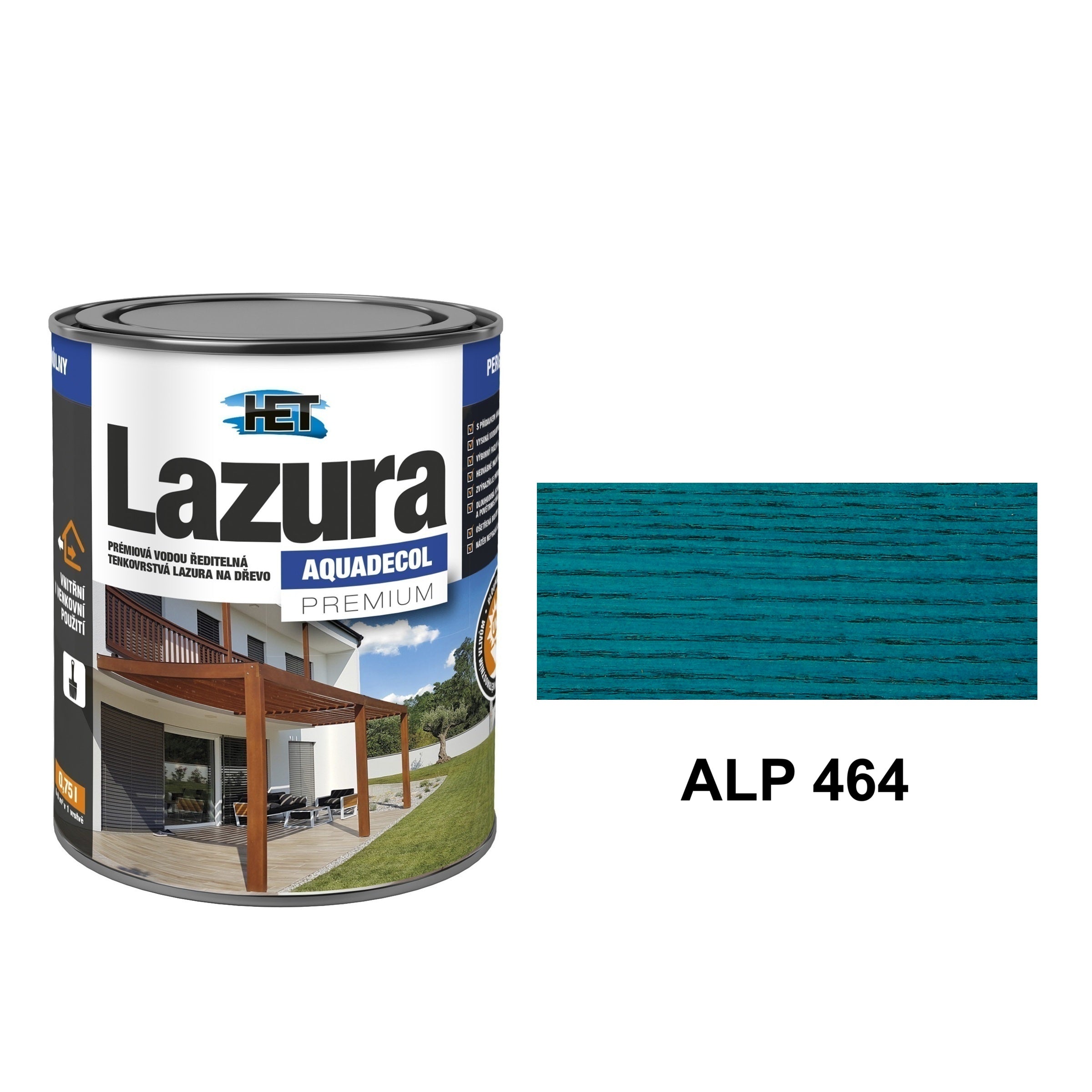 HET AQUADECOL Lazura PREMIUM ALP 464