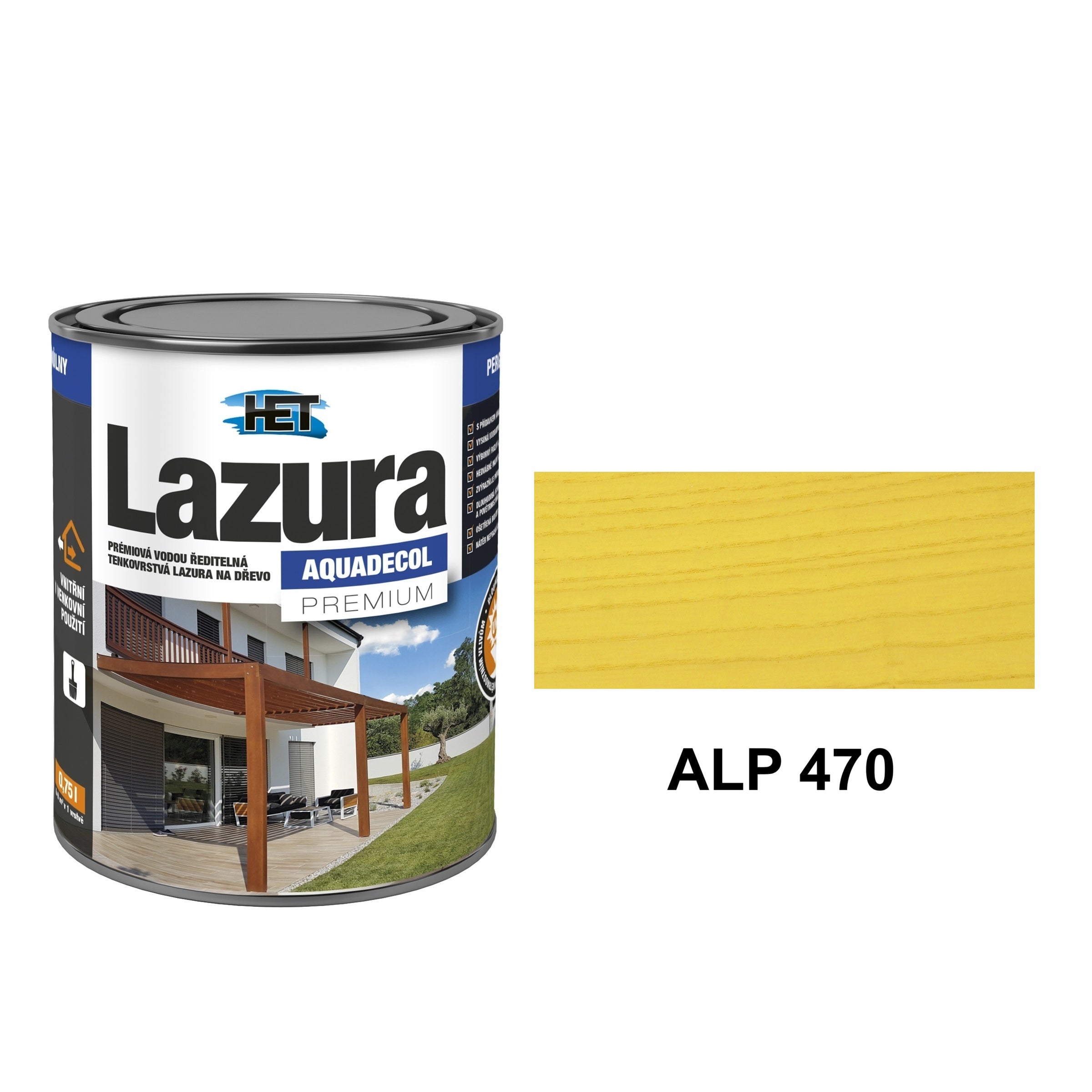 HET AQUADECOL Lazura PREMIUM ALP 468
