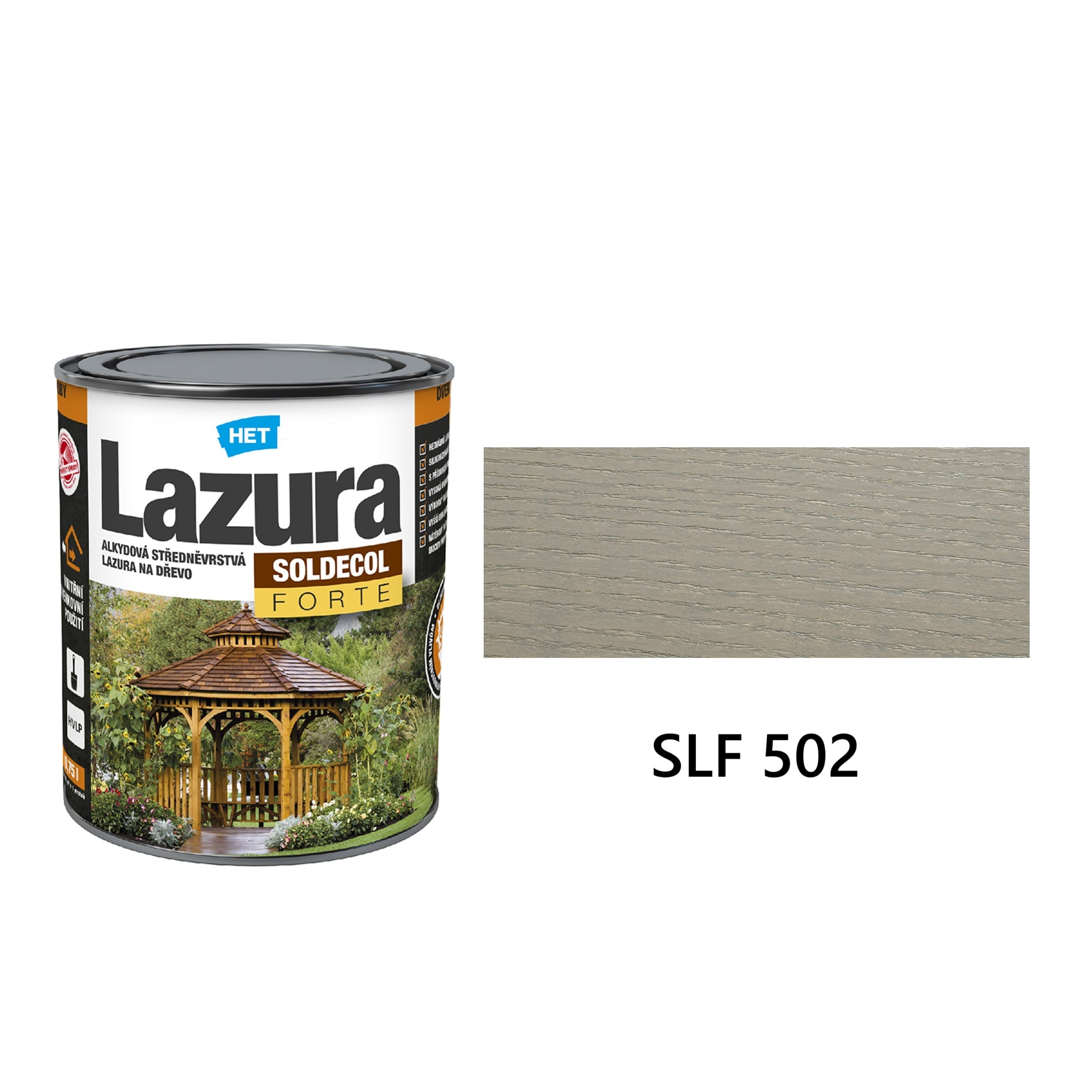 HET SOLDECOL Lazura FORTE Bezbarvý 10 l