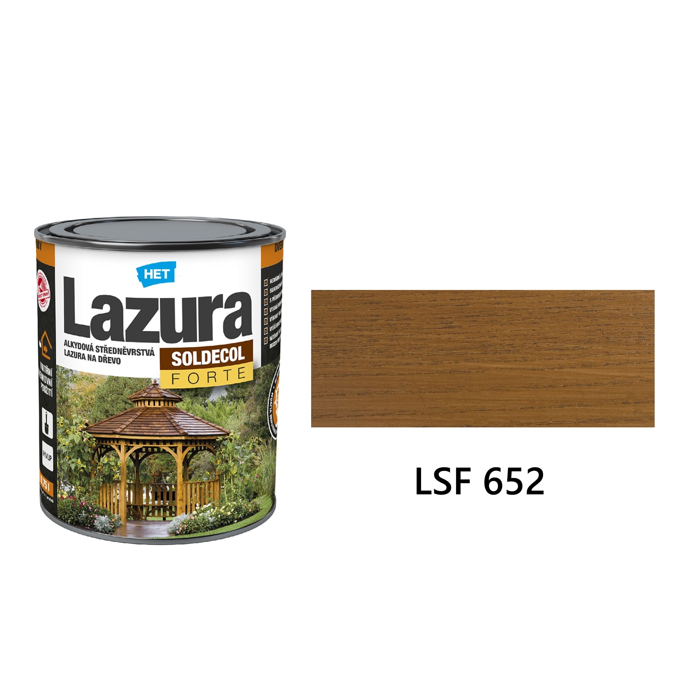 HET SOLDECOL Lazura FORTE SLF 652