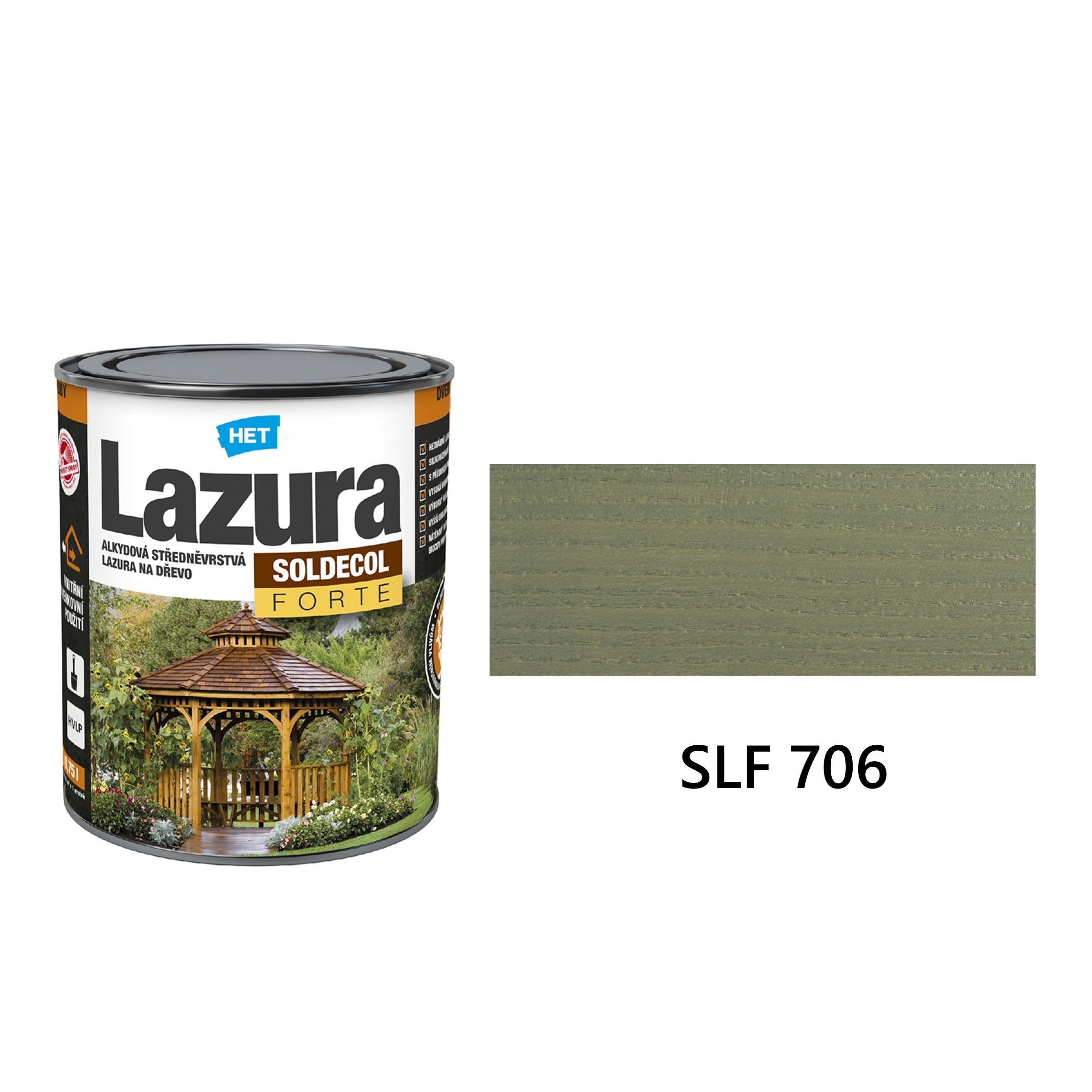 HET SOLDECOL Lazura FORTE SLF 706