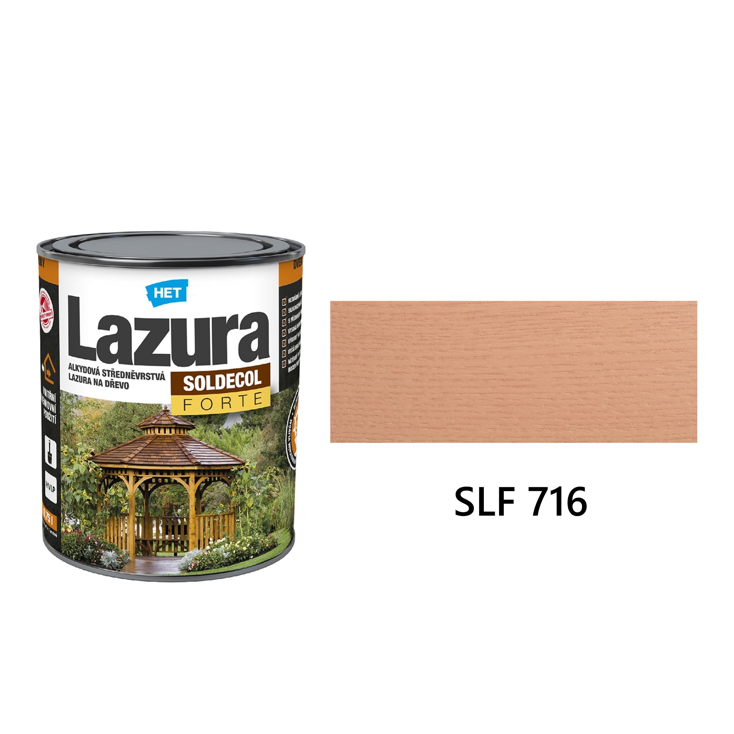 HET SOLDECOL Lazura FORTE SLF 714